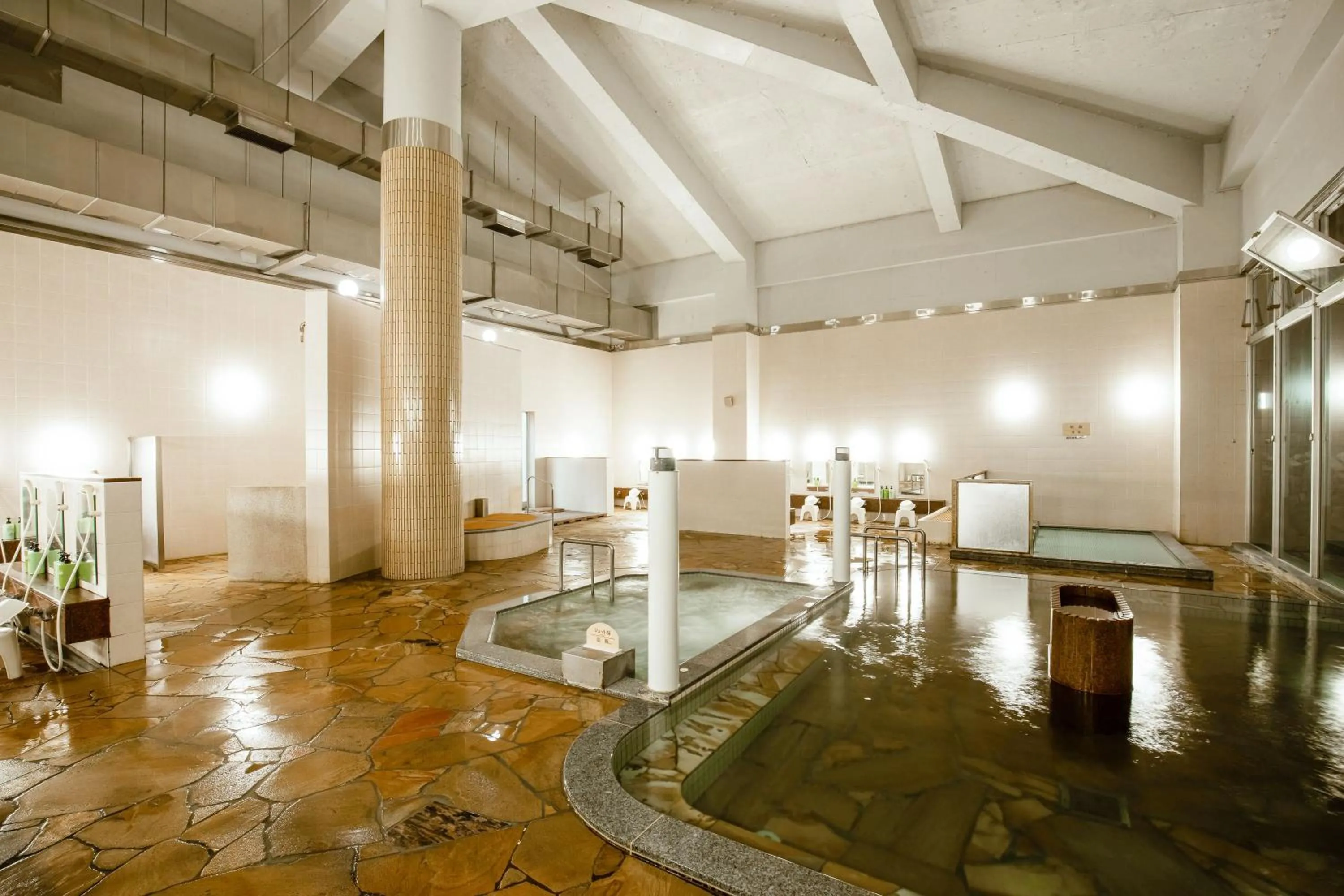 Hot Spring Bath in KAMENOI HOTEL Kochi