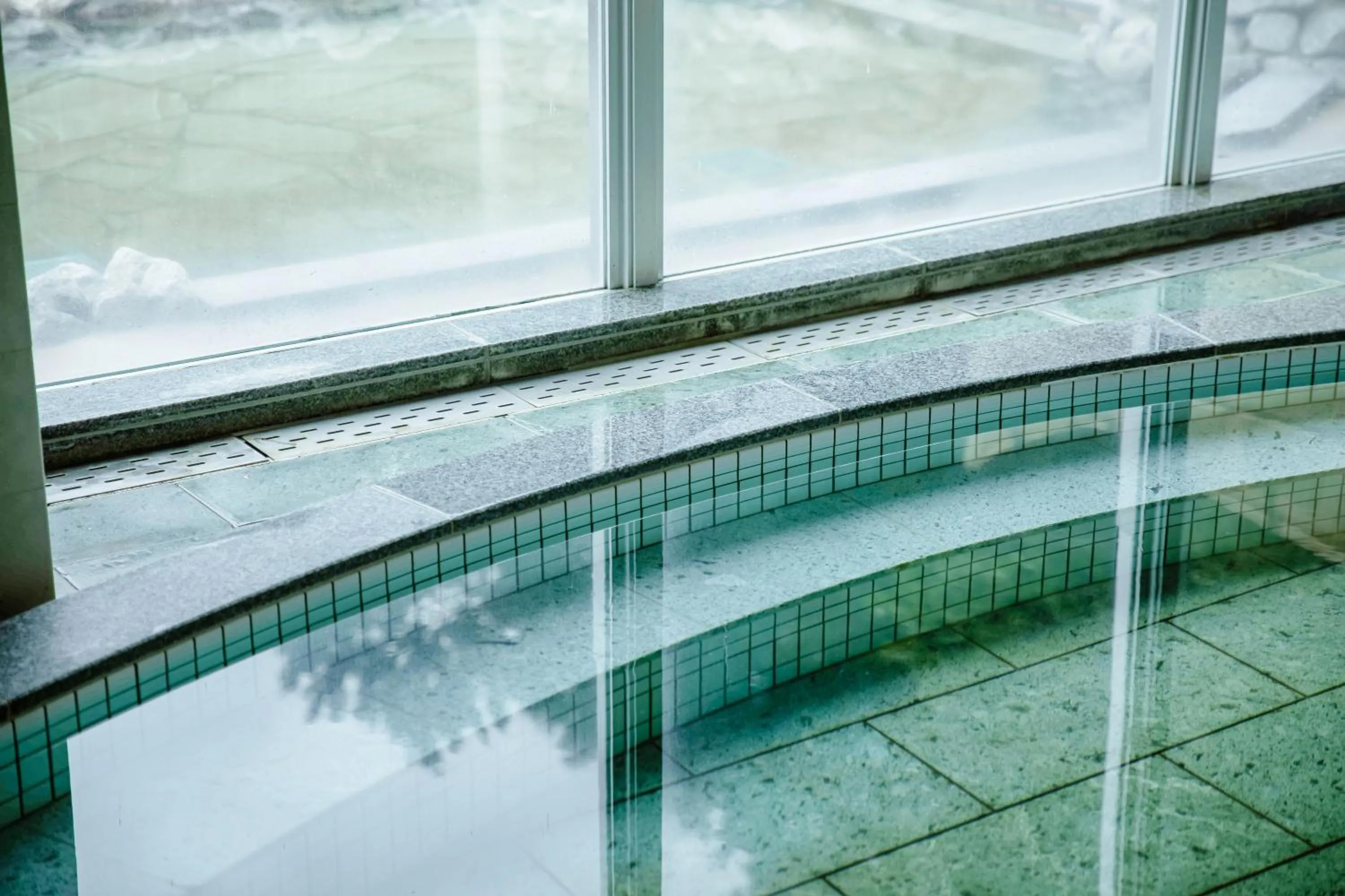 Hot Spring Bath, Swimming Pool in Kanpo no Yado Ino