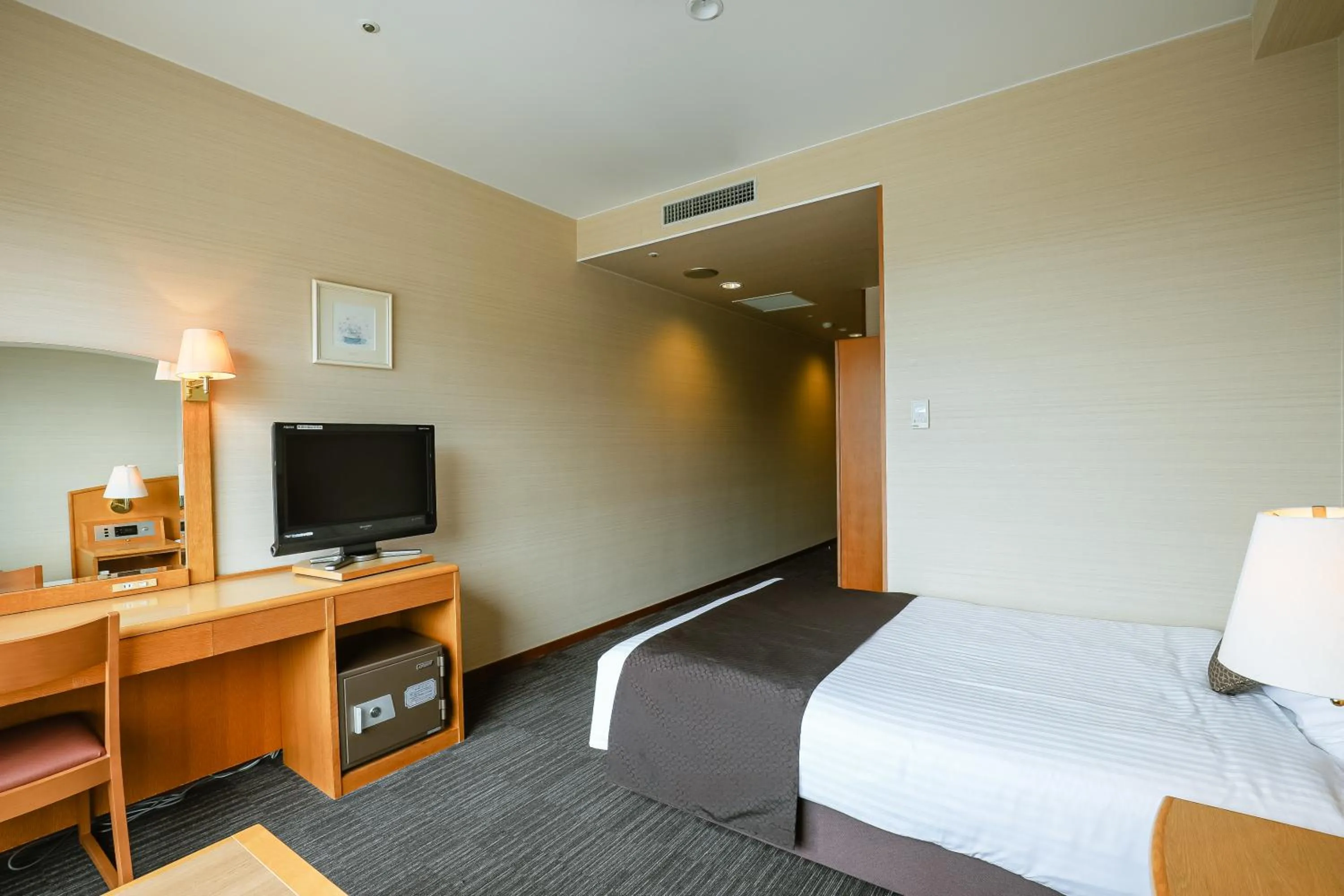 Photo of the whole room, Bed in Kanpo no Yado Ino