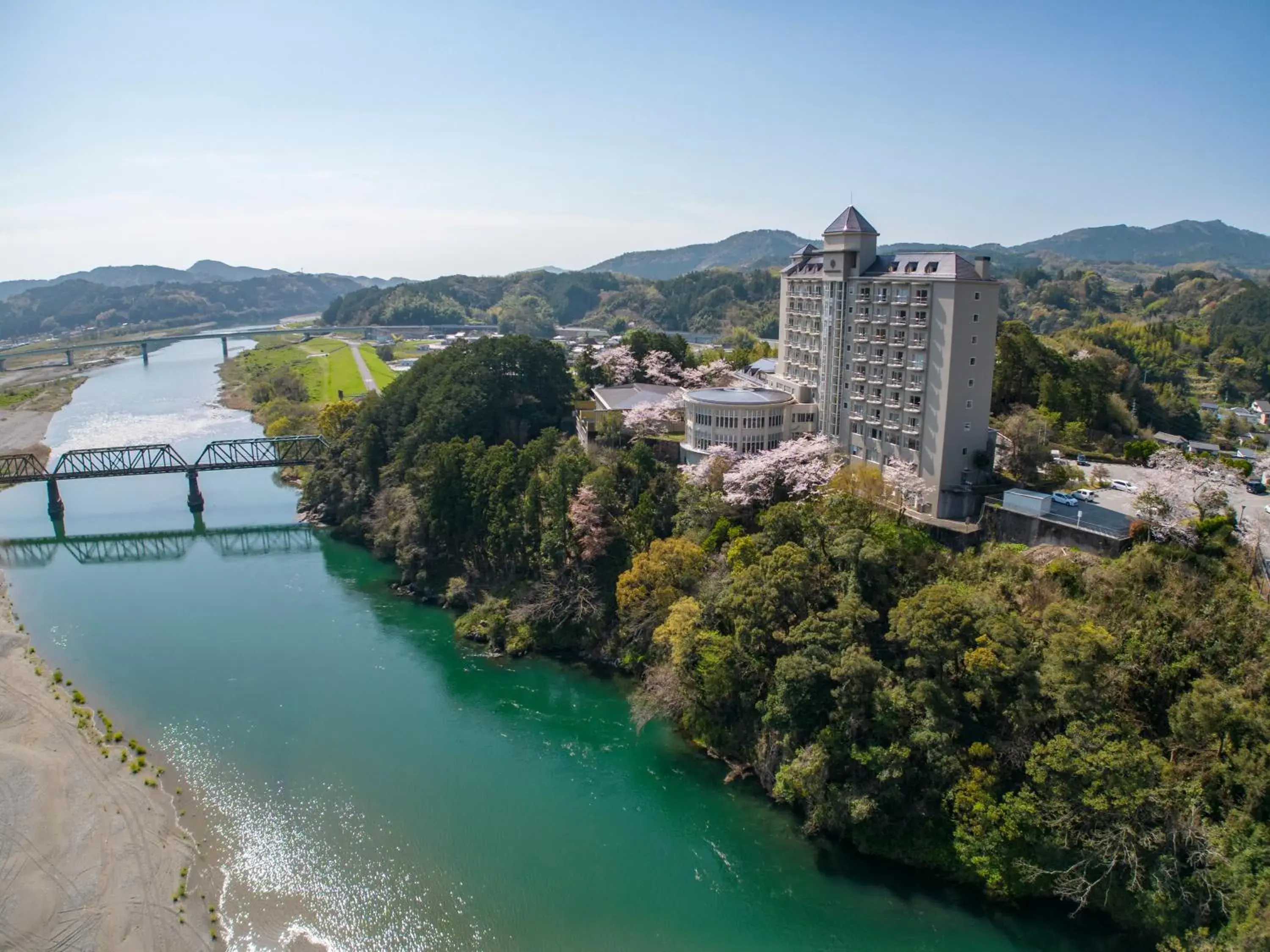 Property building, Bird's-eye View in Kanpo no Yado Ino Property building, Bird's-eye View in Kanpo no Yado Ino