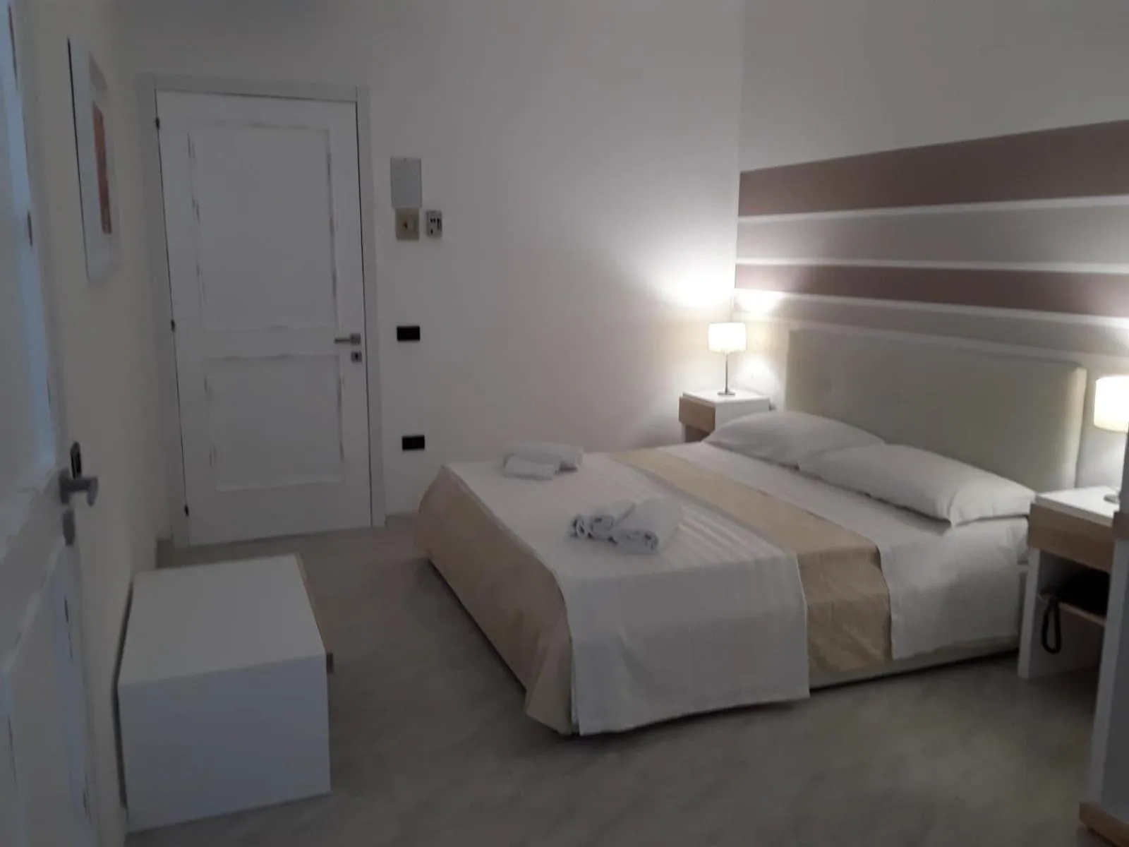 Bed in Porto Cesareo Hotel