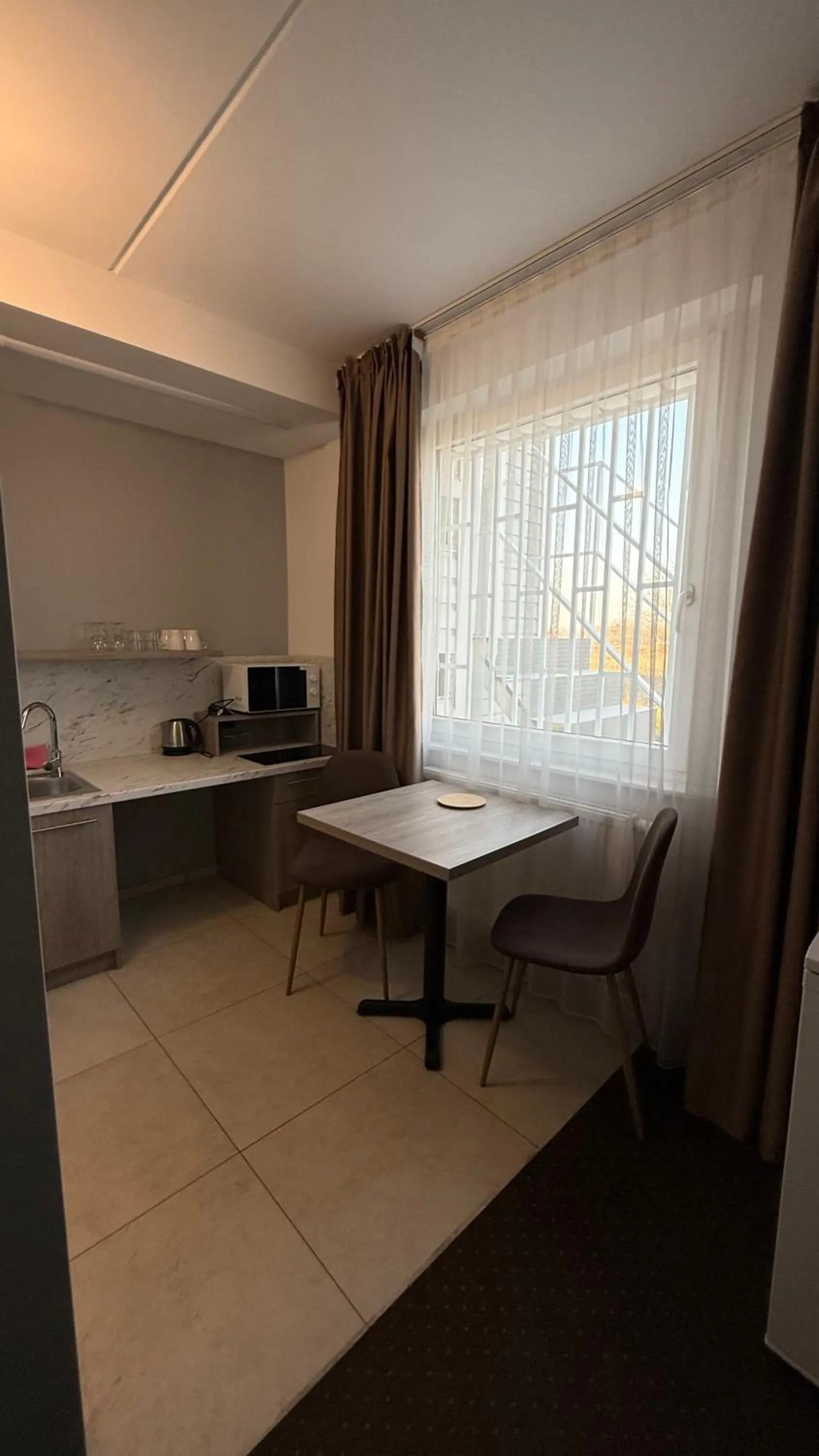 kitchen in Aviator Garni Hotel Bratislava