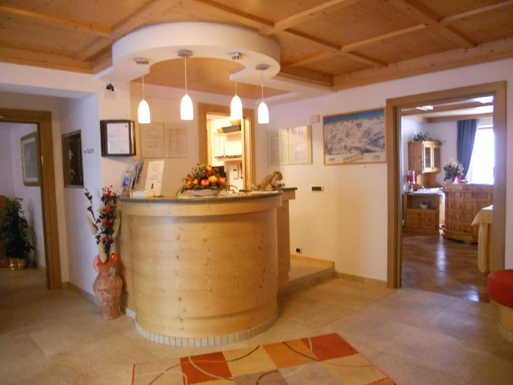 Lobby or reception in Garni Manuela