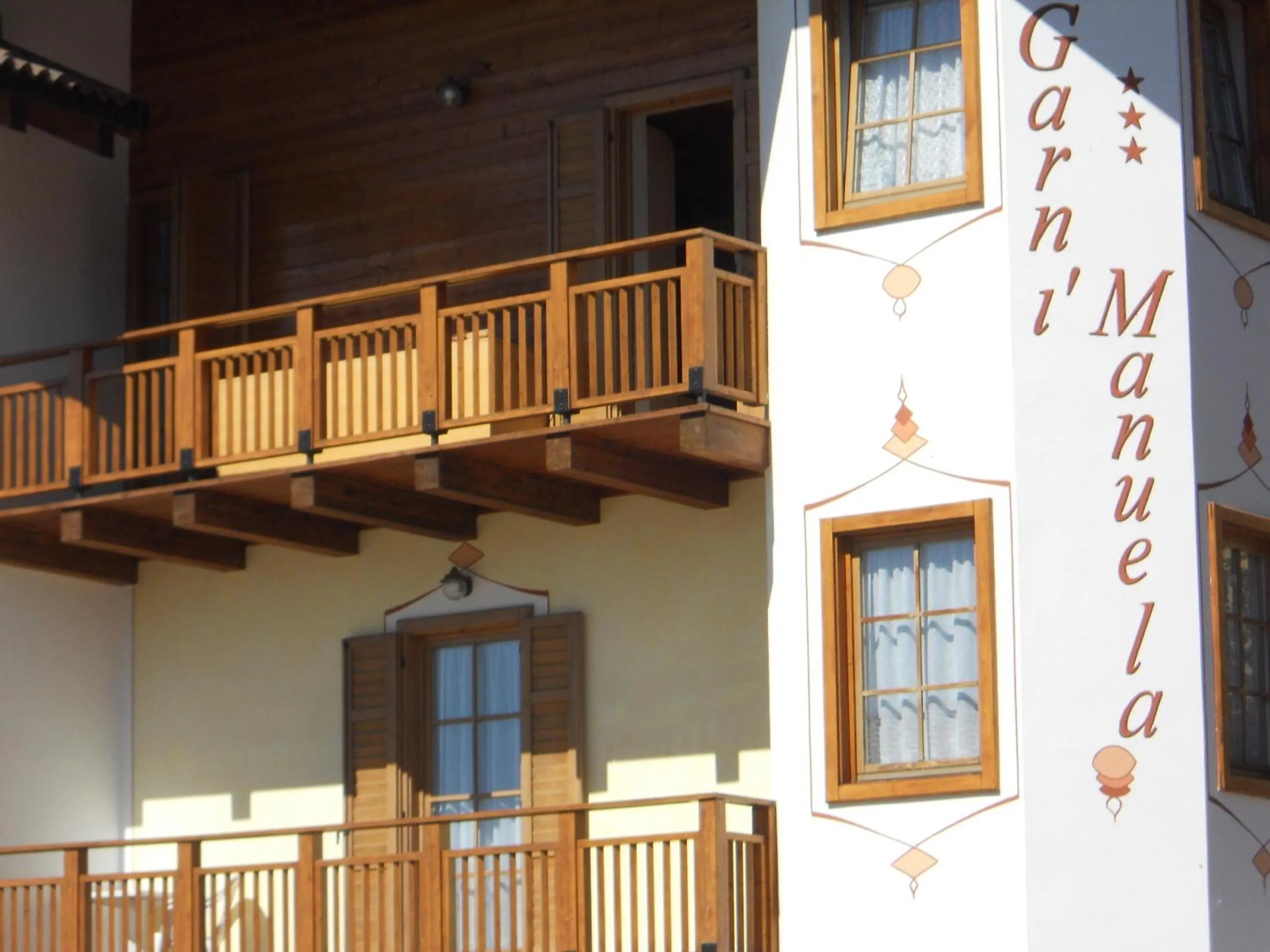 Facade/entrance in Garni Manuela