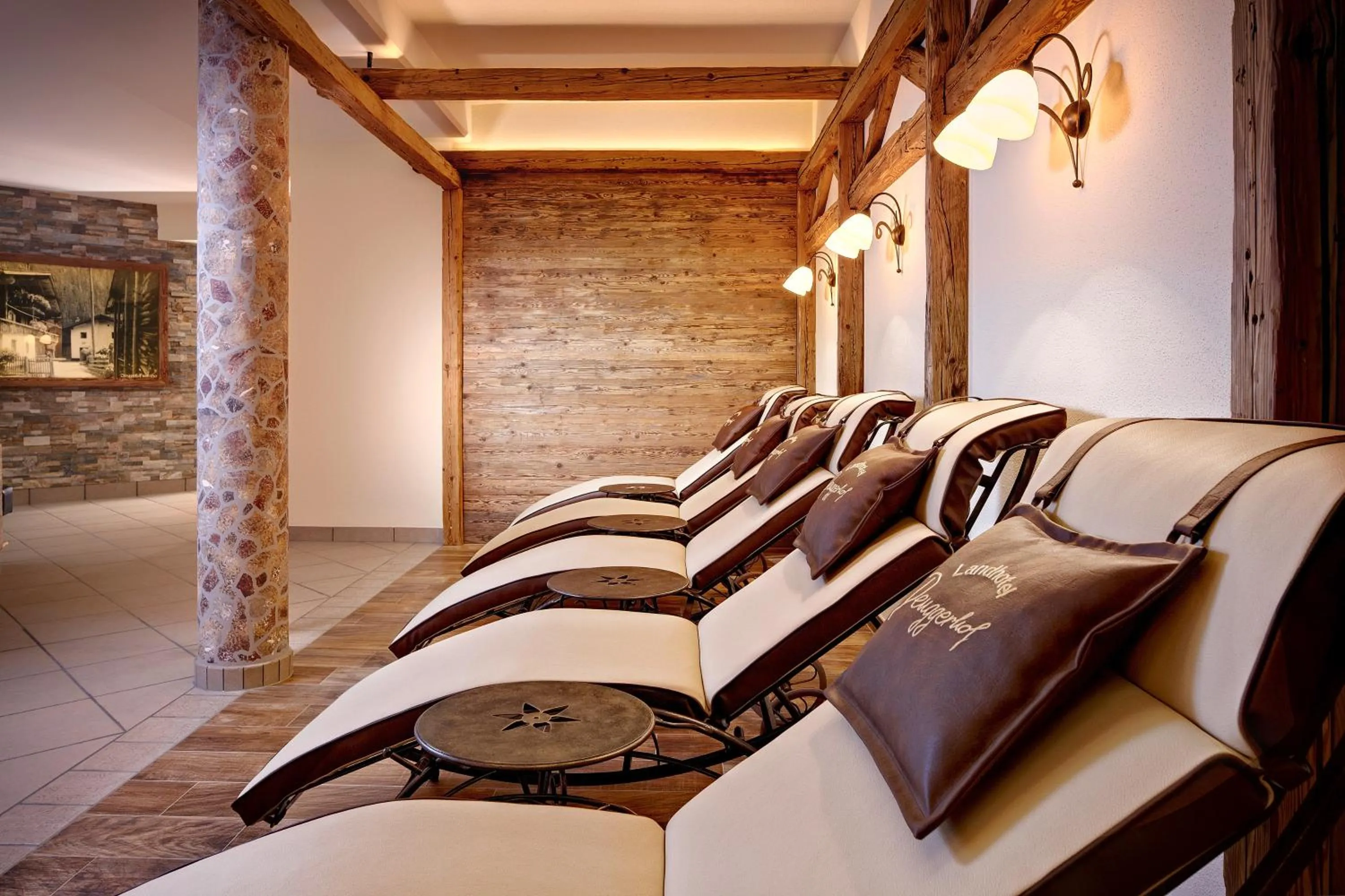 Spa and wellness centre/facilities in Landhotel Denggerhof