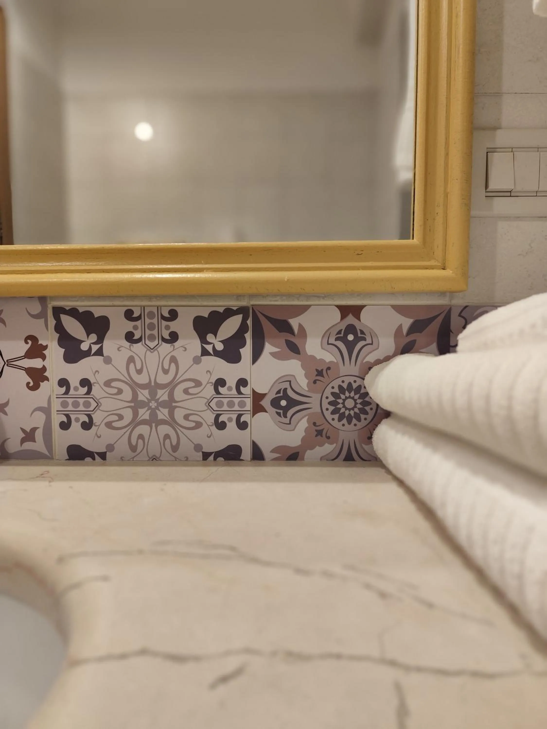 Bathroom, Bed in Agli Archi Dimore Storiche