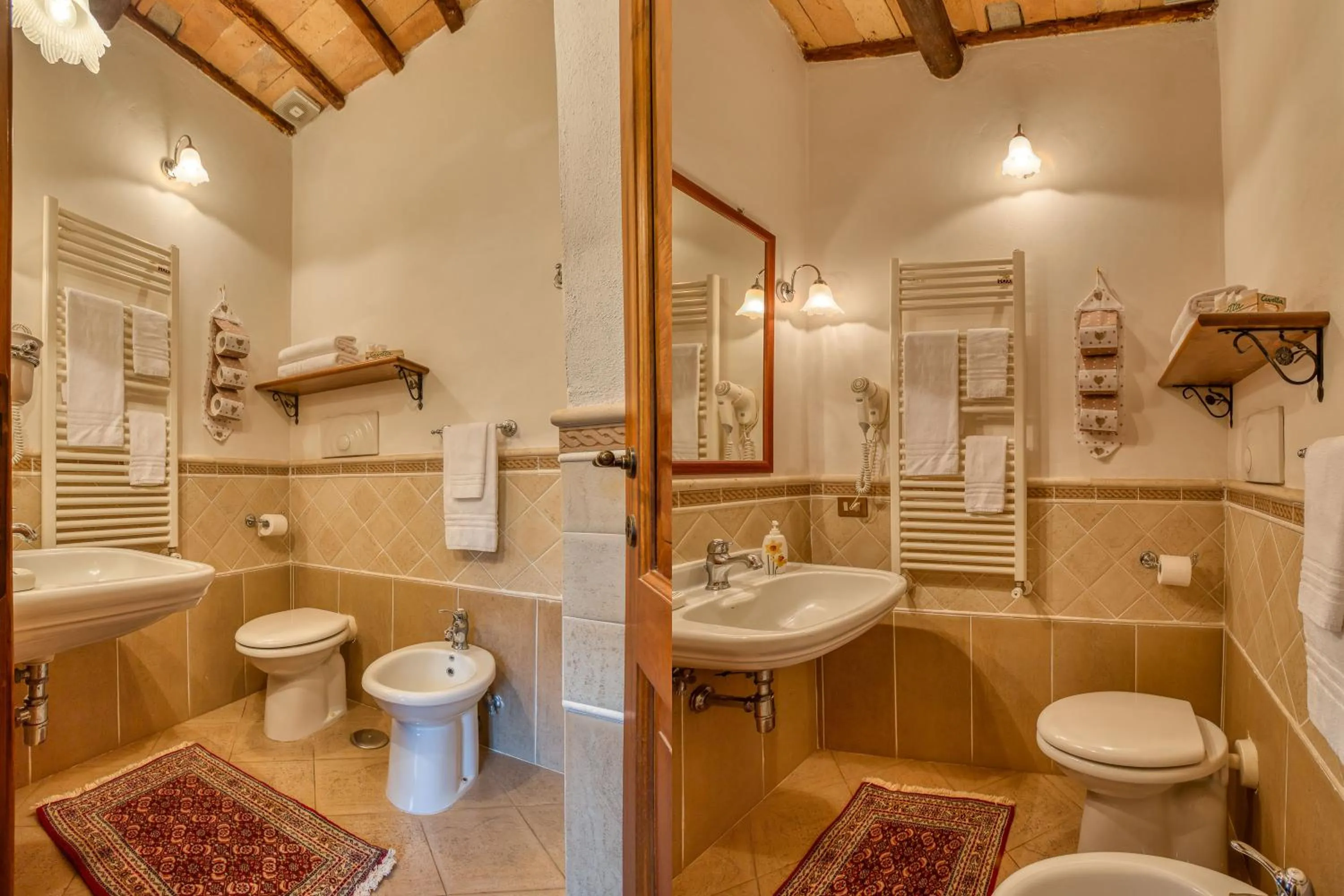 Bathroom in Agriturismo Buonasera
