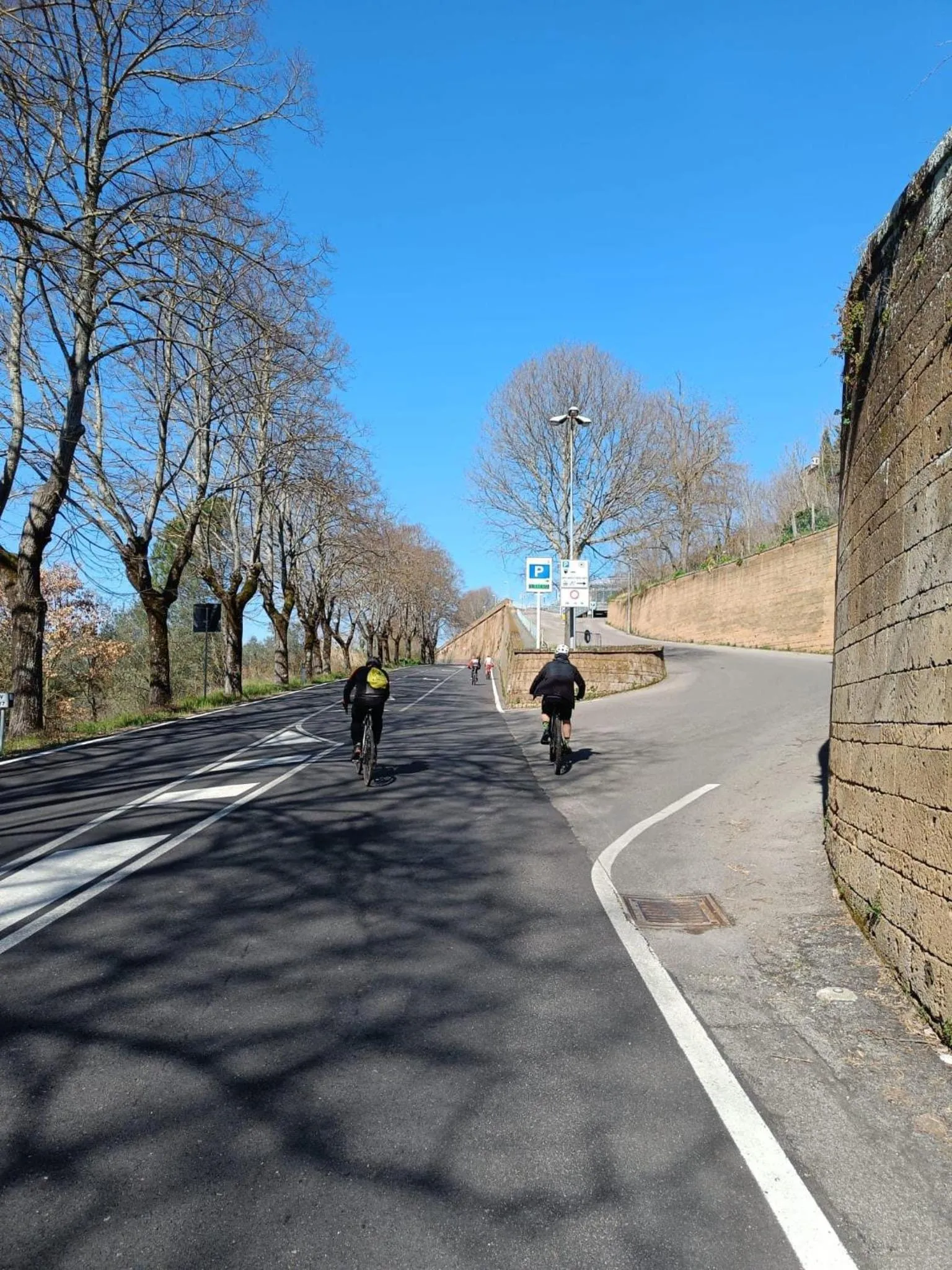 Cycling in Agriturismo Buonasera