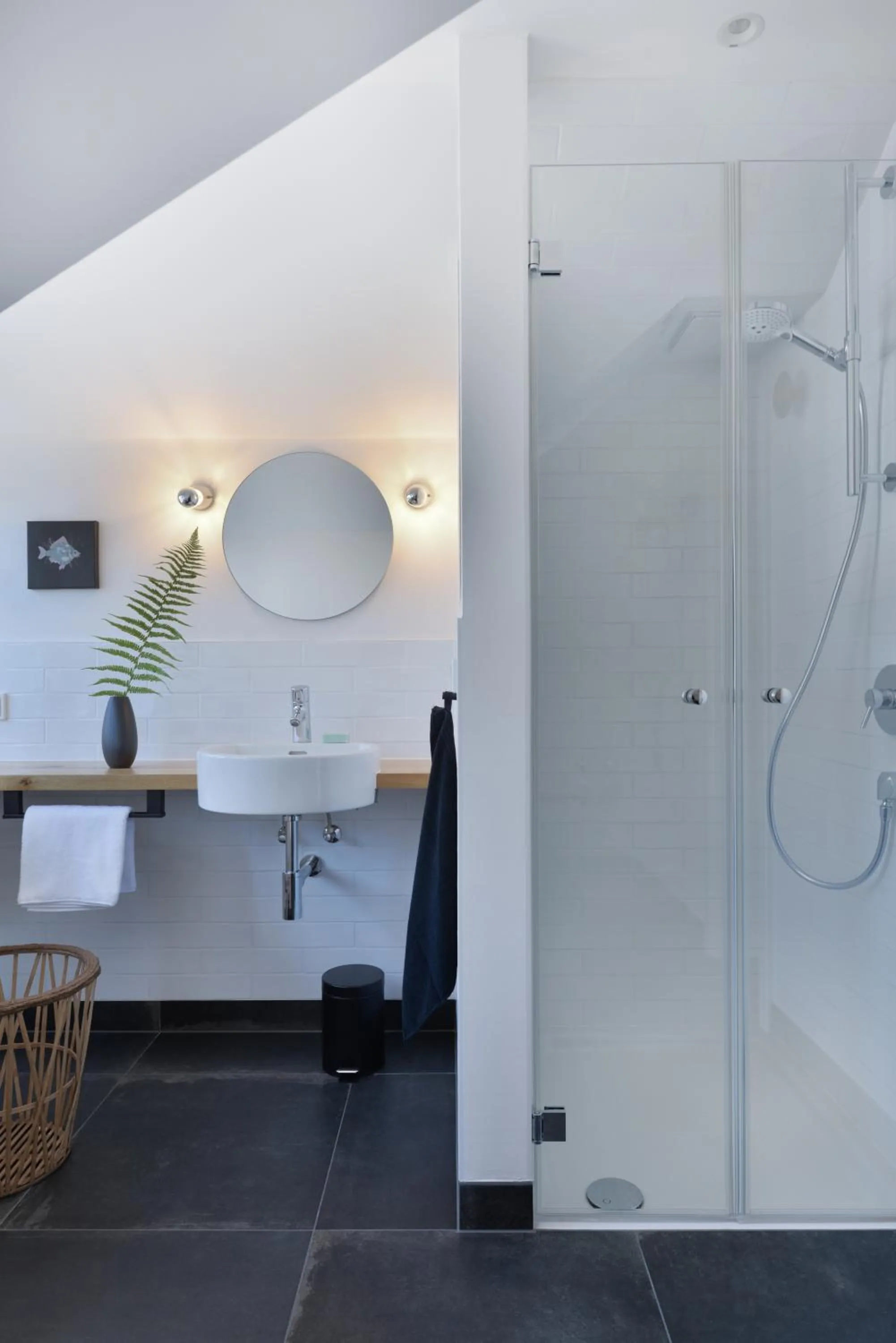 Bathroom in Konrads Limburg - Hotel & Gästehaus