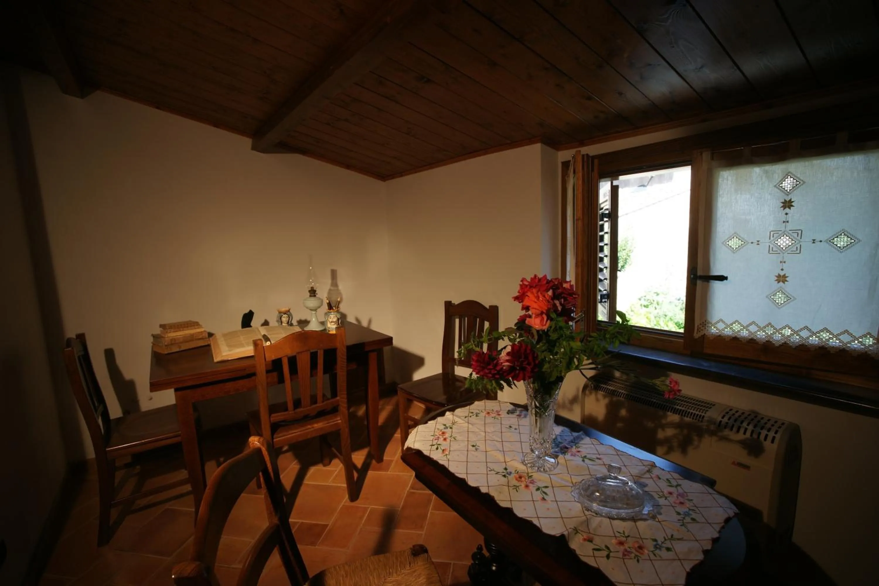 Decorative detail in B&B Sciabakè