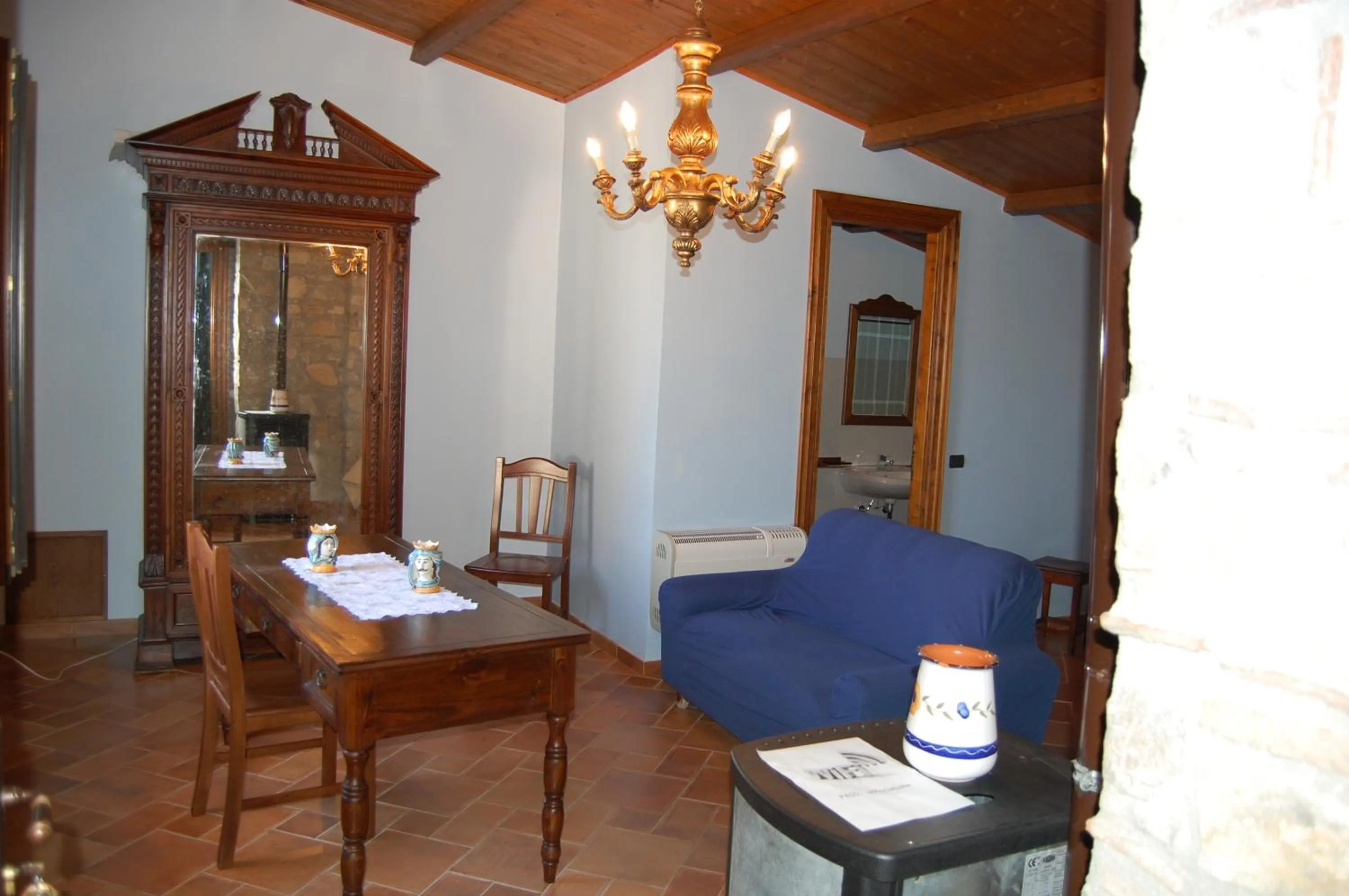 Decorative detail in B&B Sciabakè