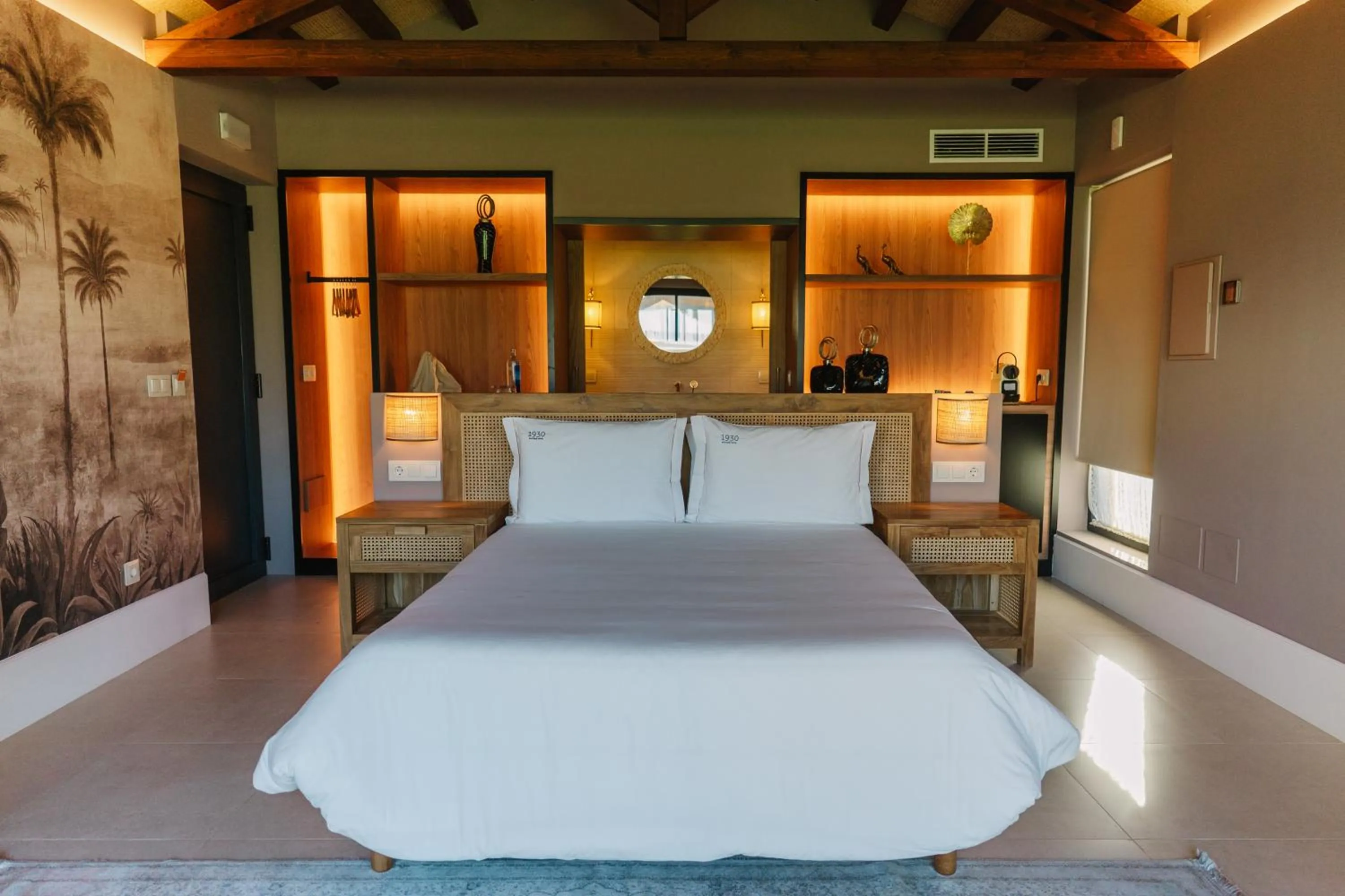 Bed in 1930 Boutique Hotel