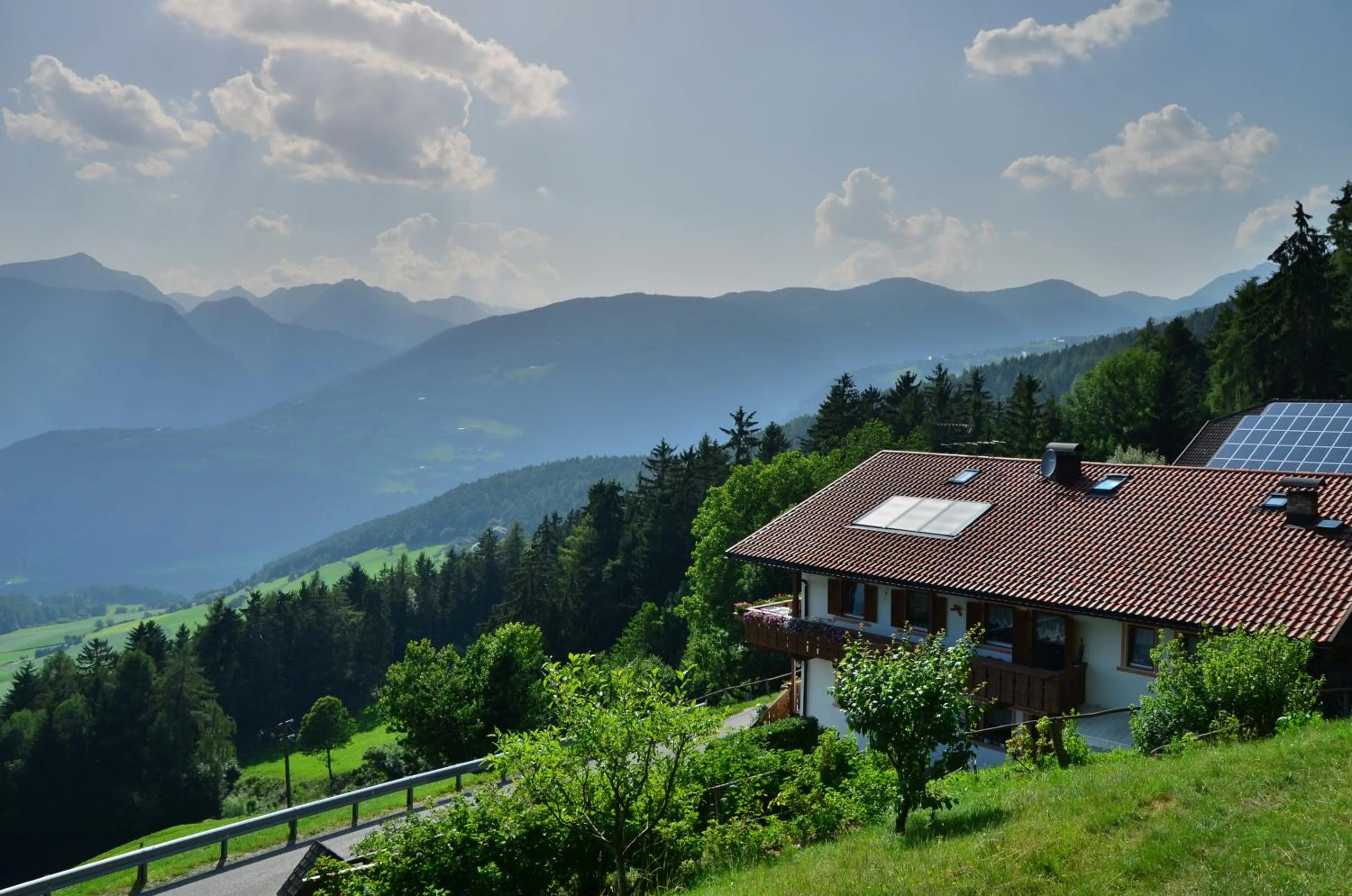 Mountain view in Gruberhof