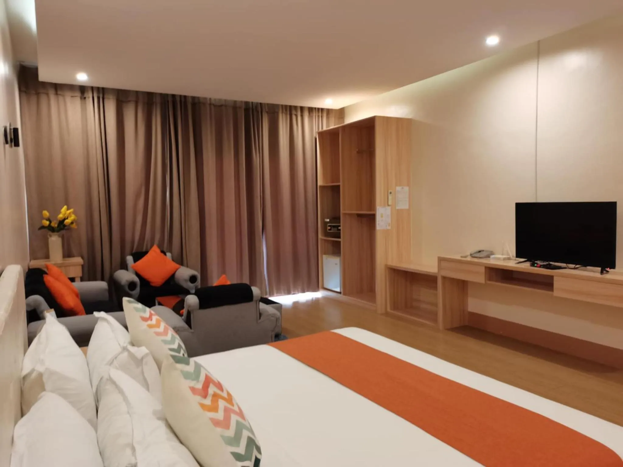 Bed in Camotes Ocean Heaven Resort