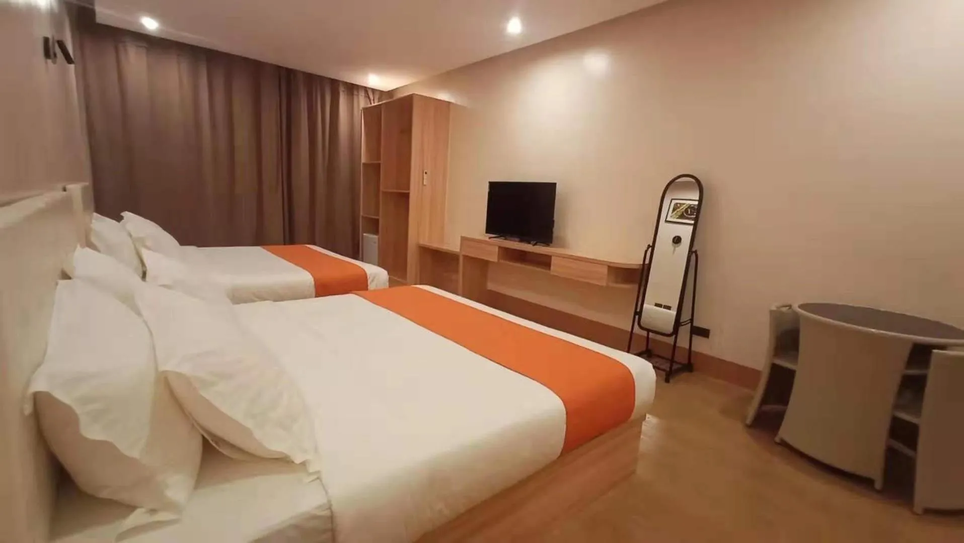 Bed in Camotes Ocean Heaven Resort