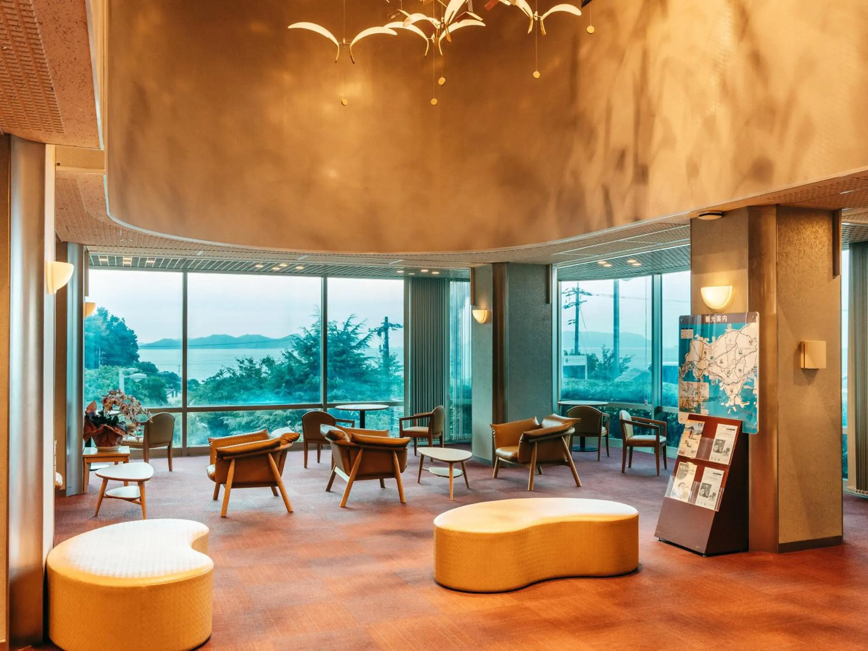 Lobby or reception in KAMENOI HOTEL Setouchi Hikari Lobby or reception in KAMENOI HOTEL Setouchi Hikari