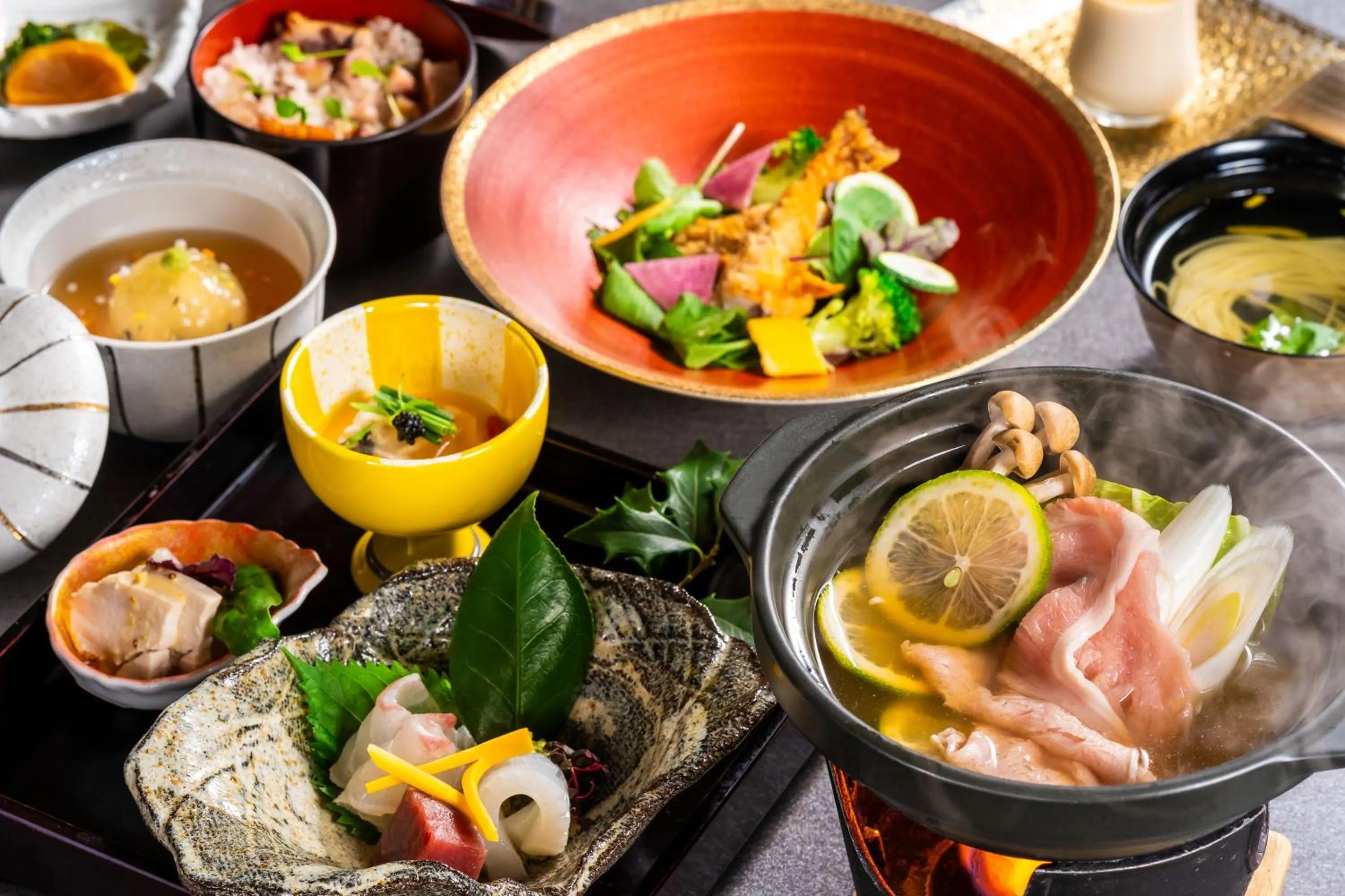 Food in KAMENOI HOTEL Setouchi Hikari