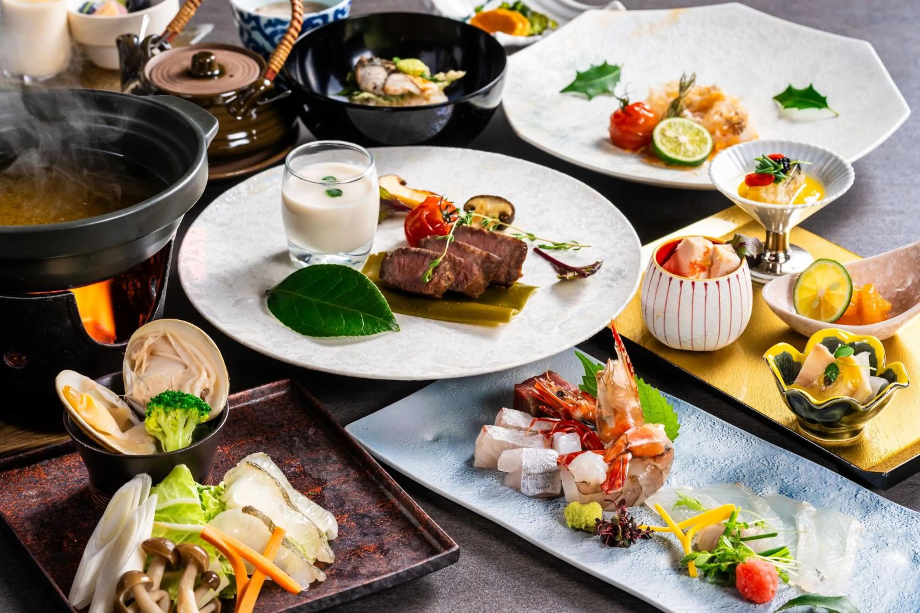 Food in KAMENOI HOTEL Setouchi Hikari