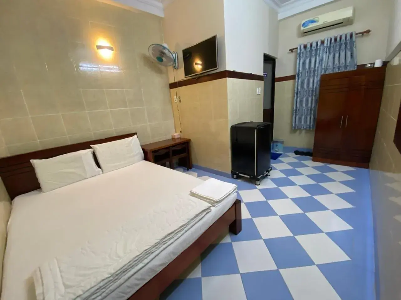 Bed in Thai Dat Hotel Bed in Thai Dat Hotel