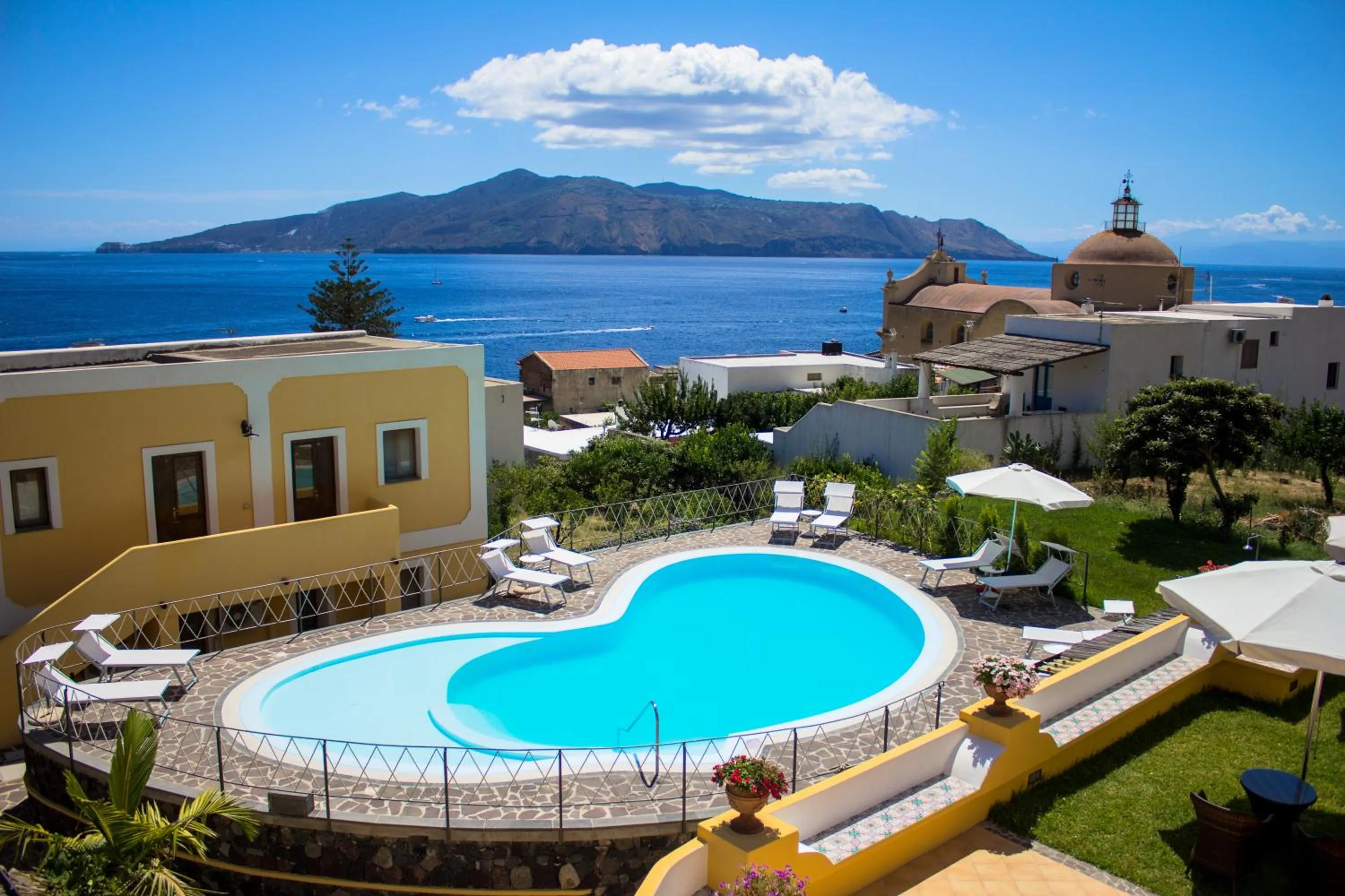 Landmark view in Hotel Arcangelo - Salina