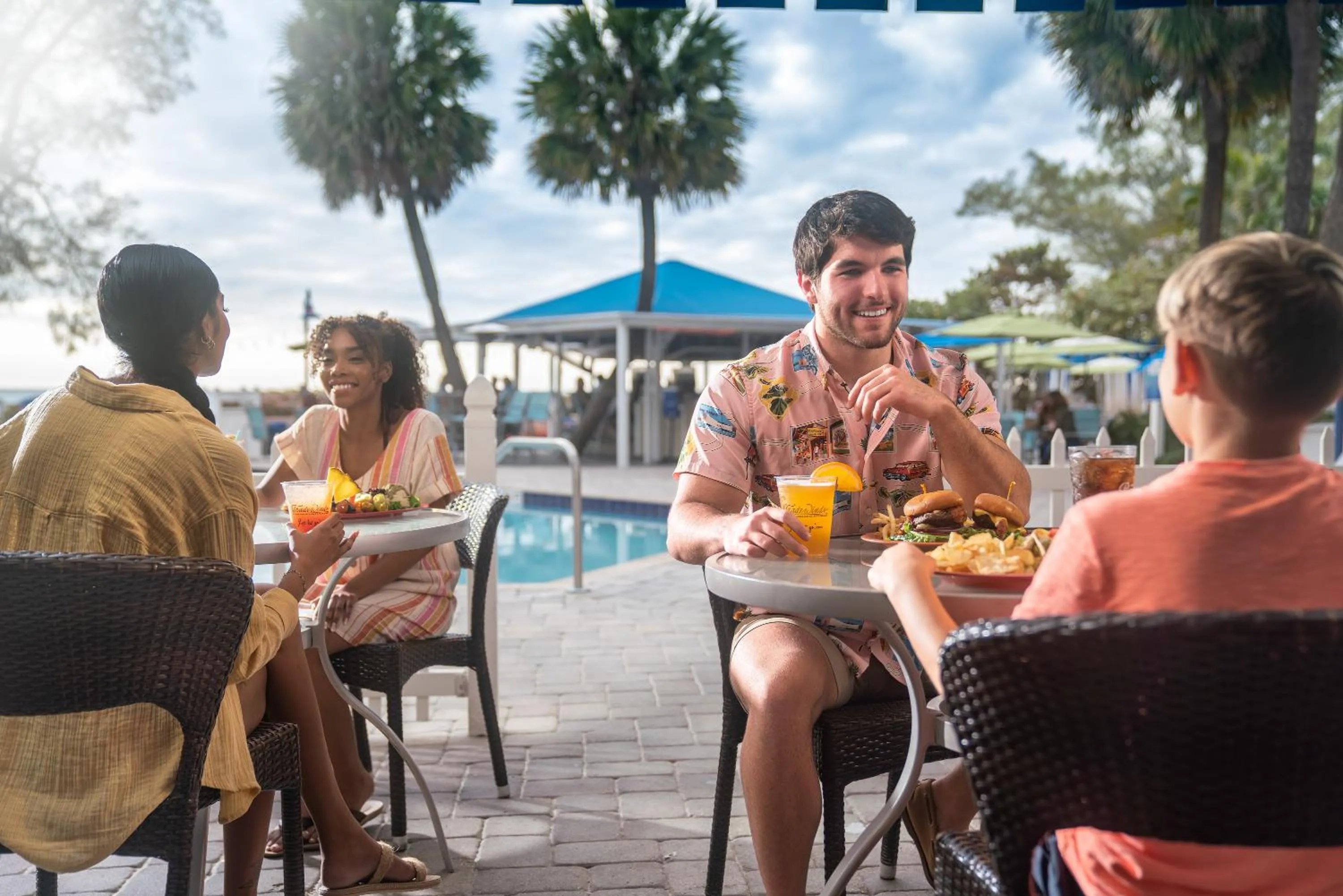 Restaurant/places to eat in RumFish Beach at TradeWinds