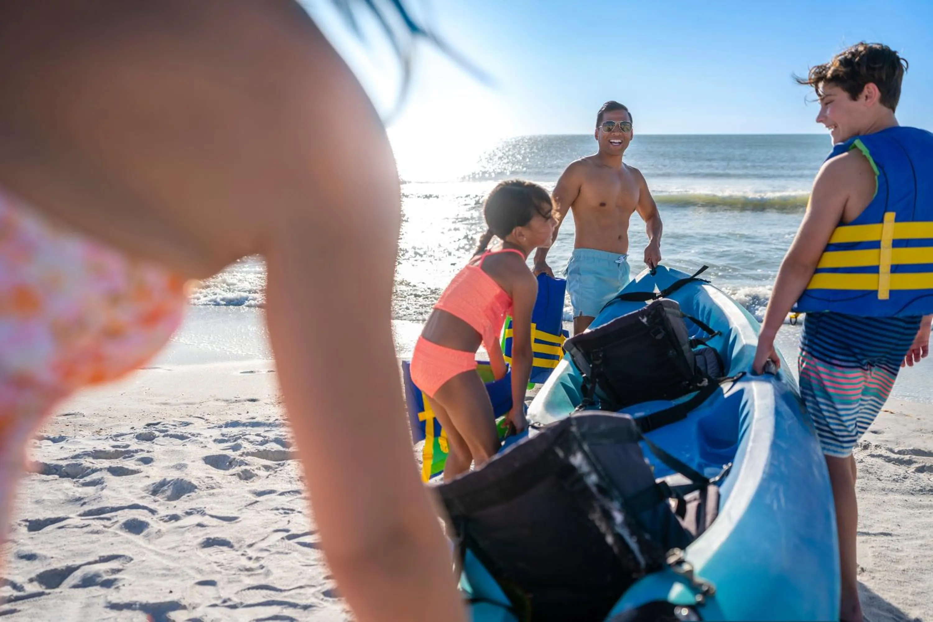 Activities in RumFish Beach at TradeWinds