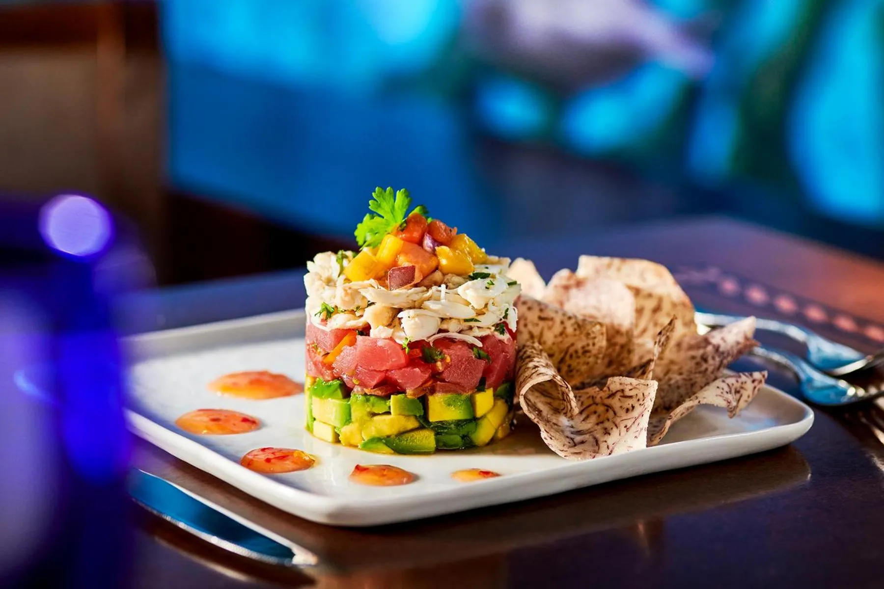 Food in RumFish Beach at TradeWinds