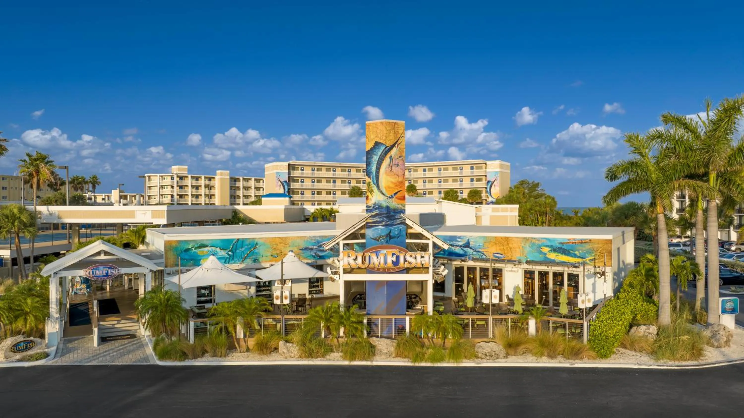 Restaurant/places to eat in RumFish Beach at TradeWinds