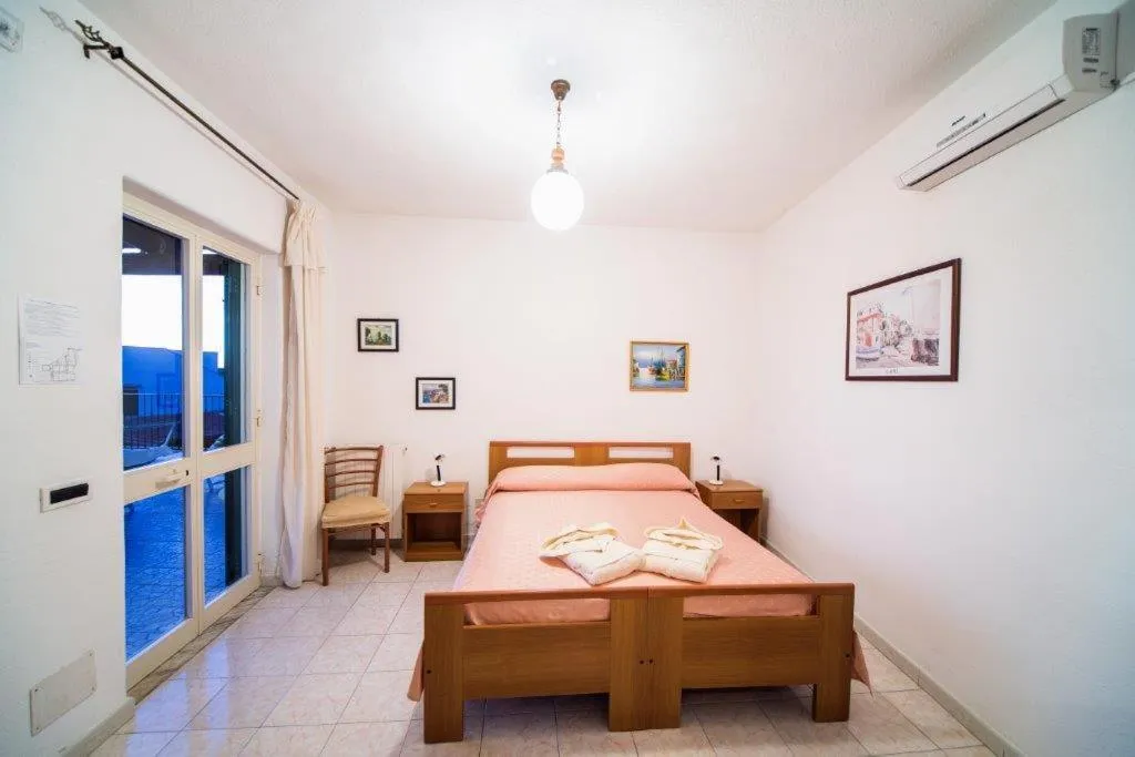 Bed in Hotel Villa Cimmentorosso