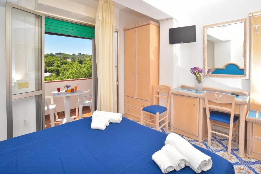 Bed in Hotel Villa Cimmentorosso