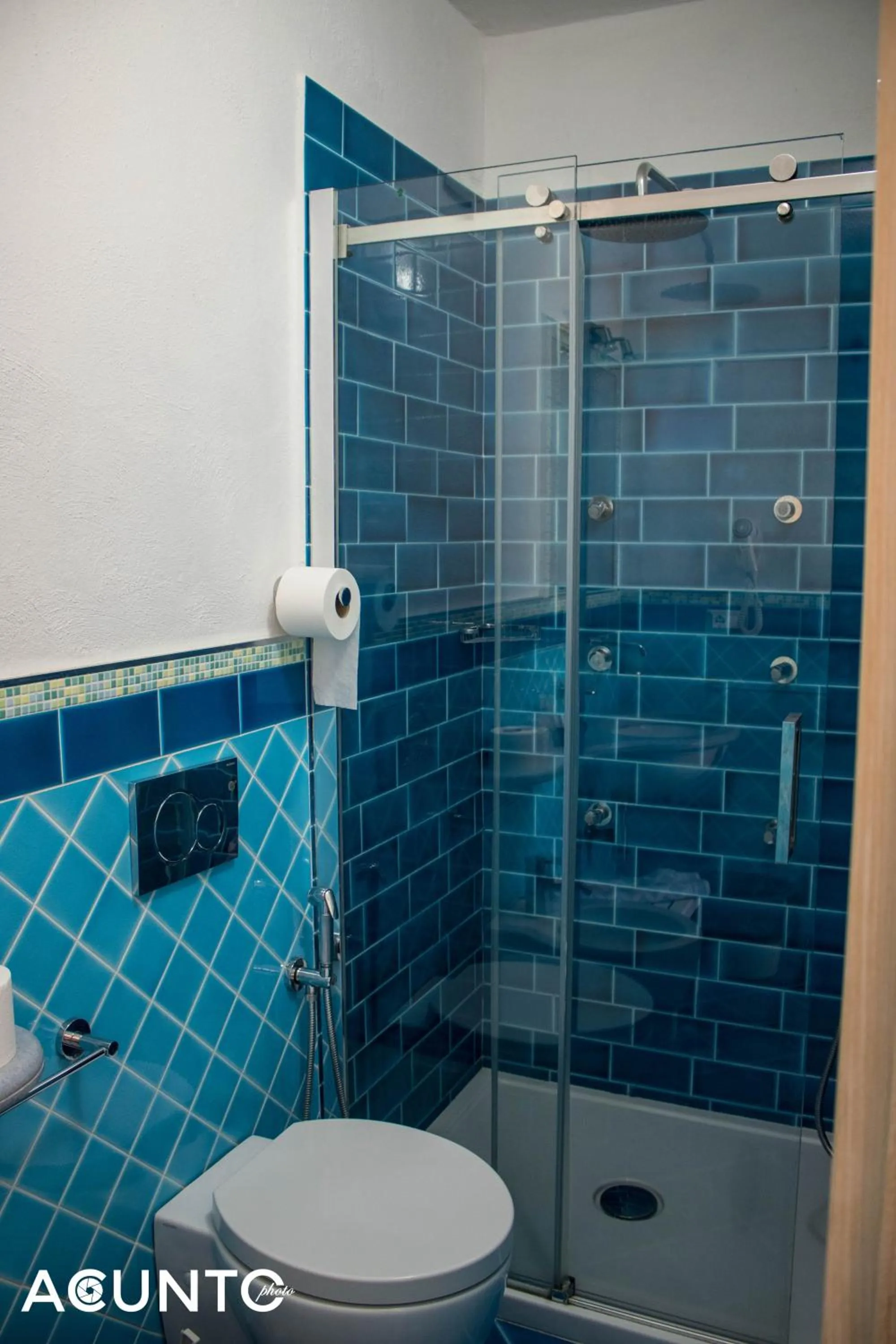 Shower in Hotel Villa Cimmentorosso