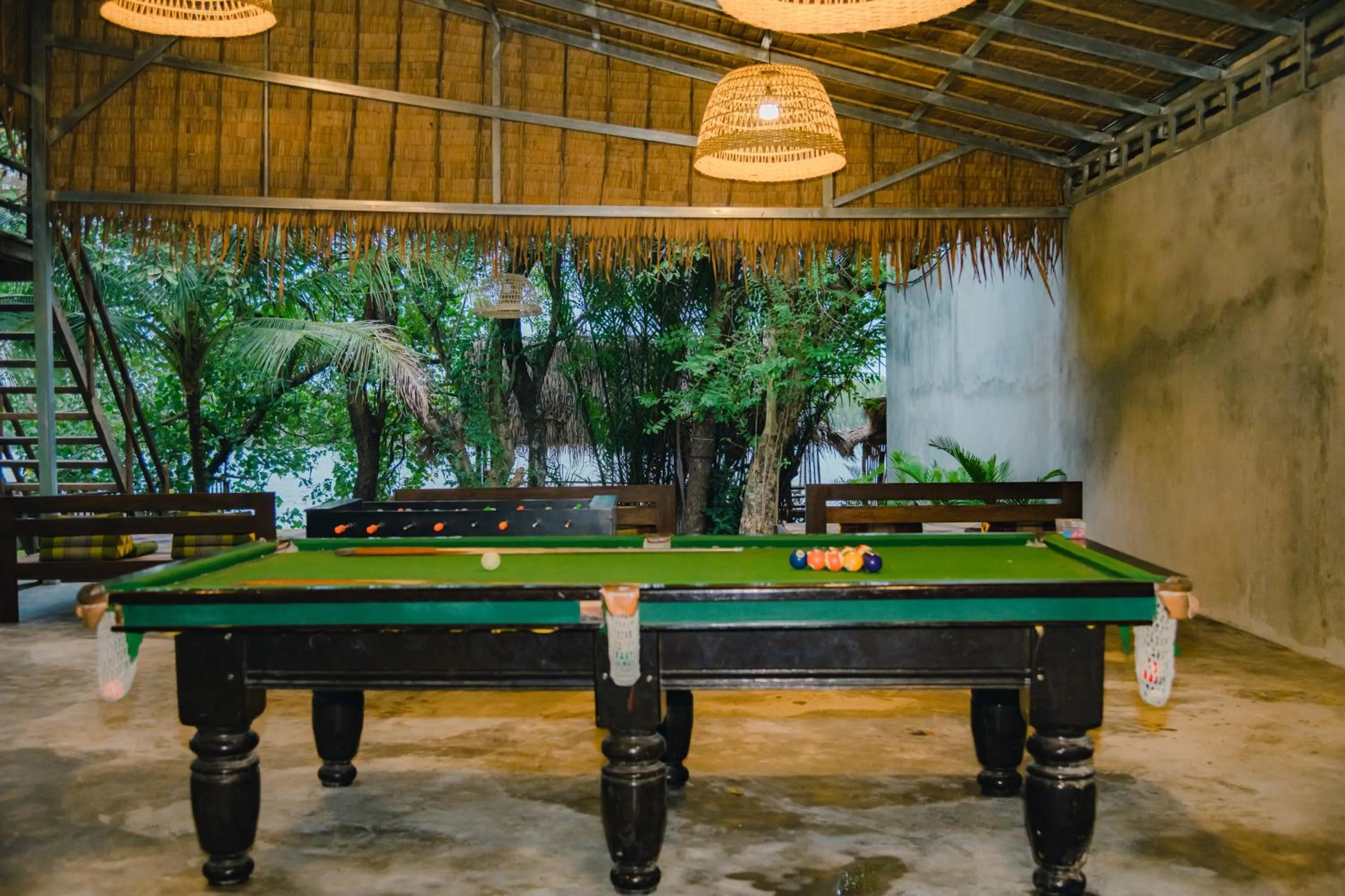 Game Room in River Nest Hostel