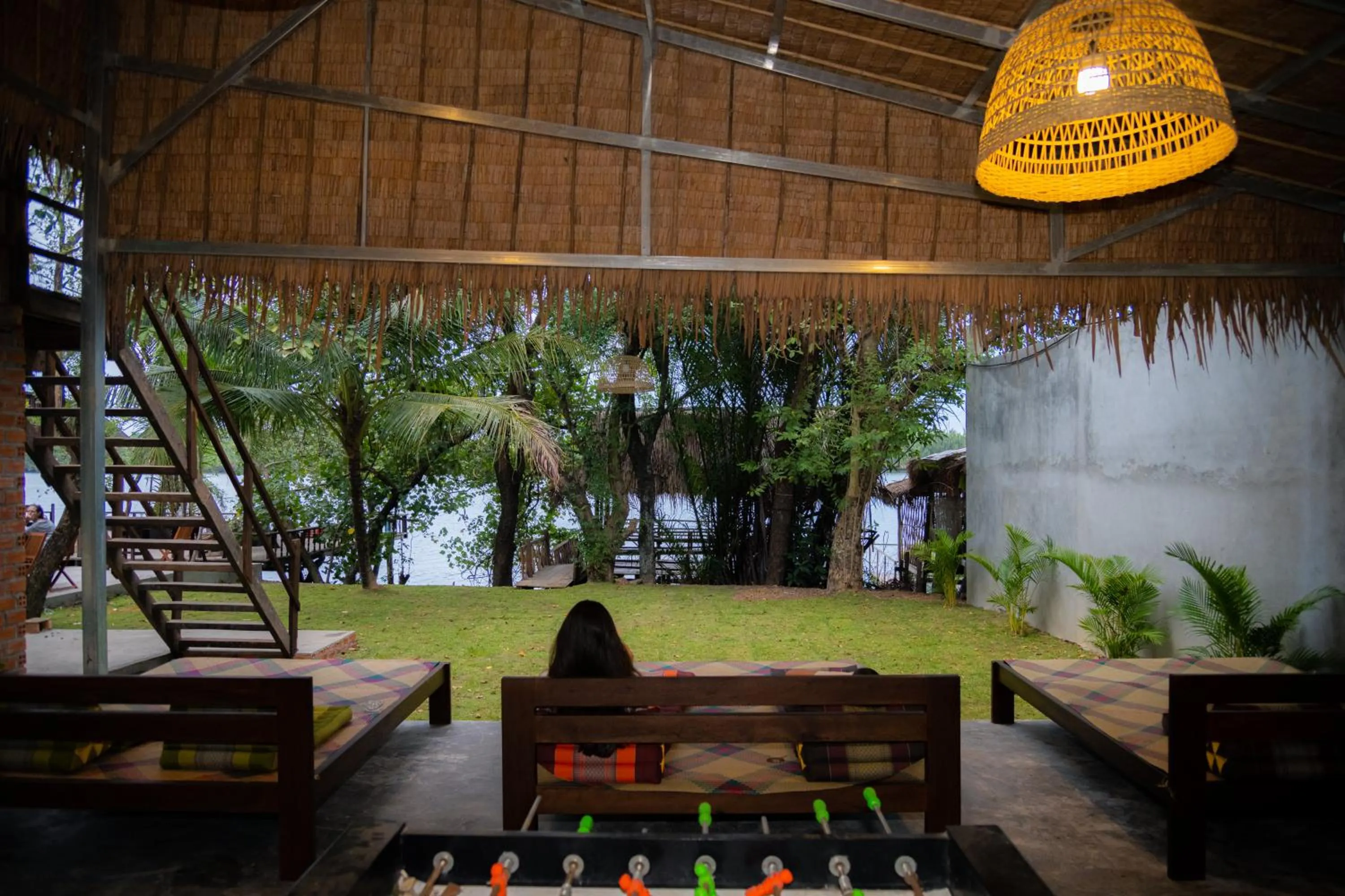 Natural landscape in River Nest Hostel