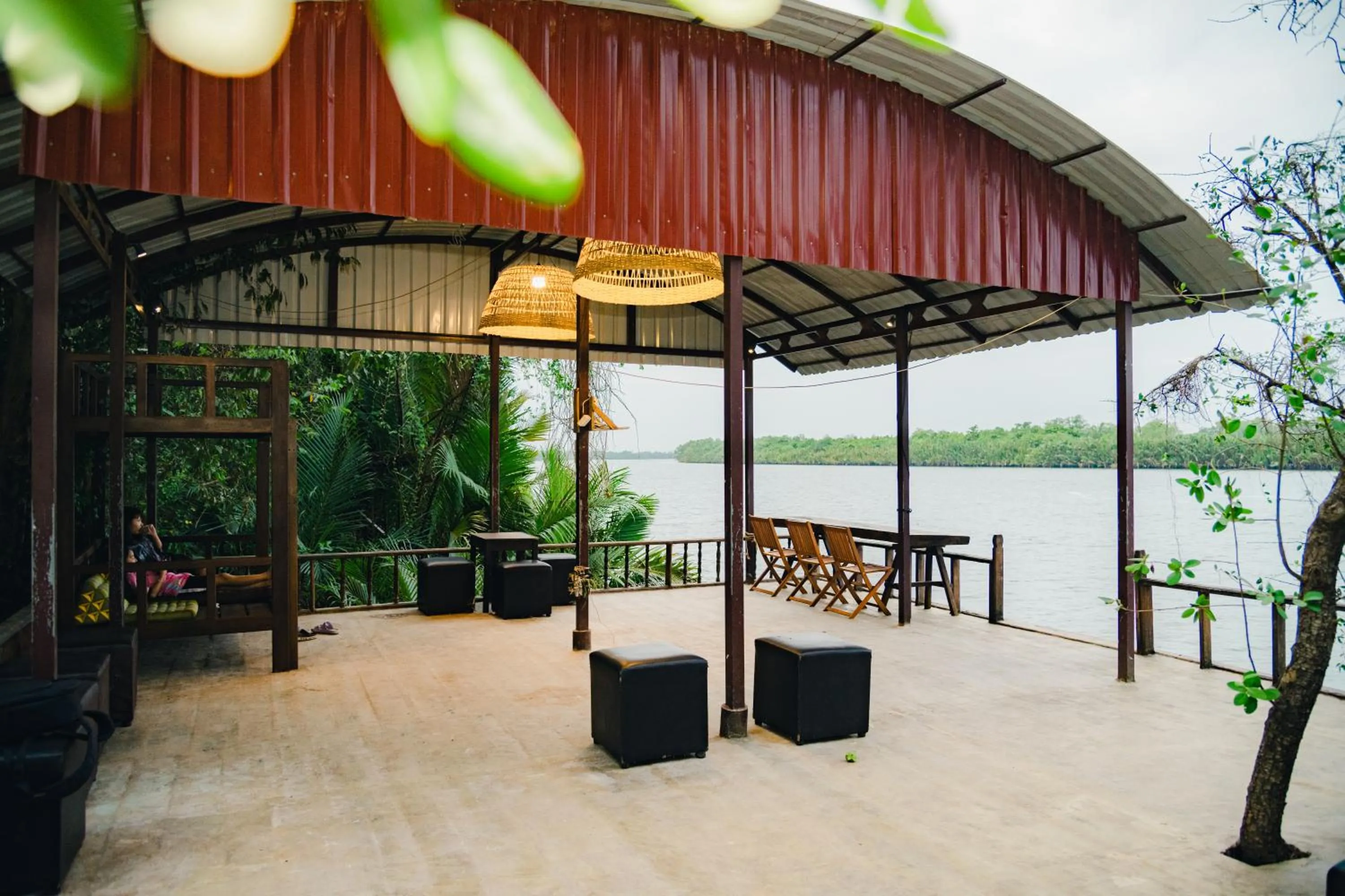 Natural landscape in River Nest Hostel