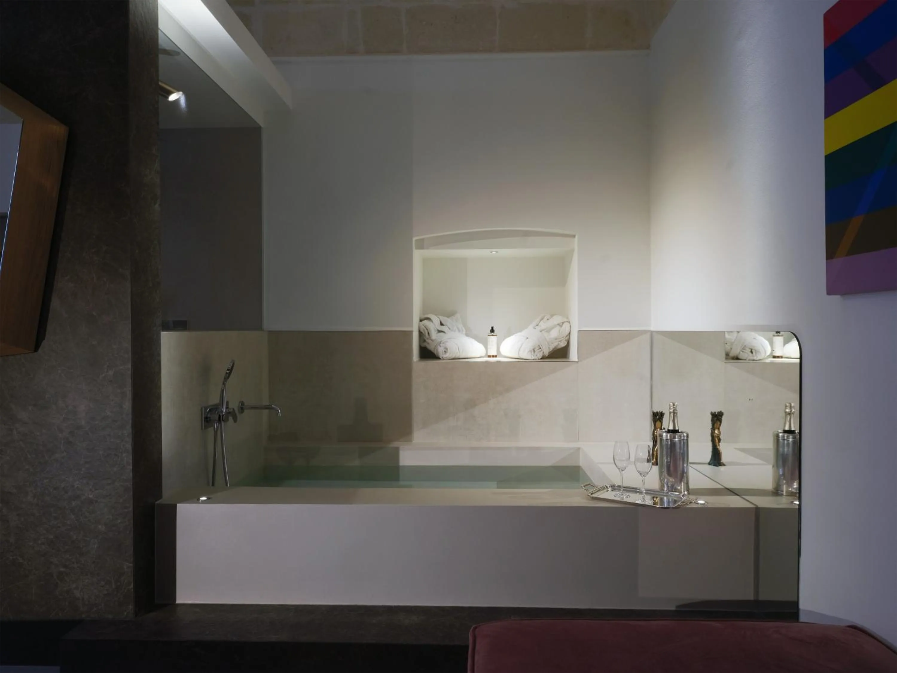 Bathroom in Euvodia Luxury Rooms