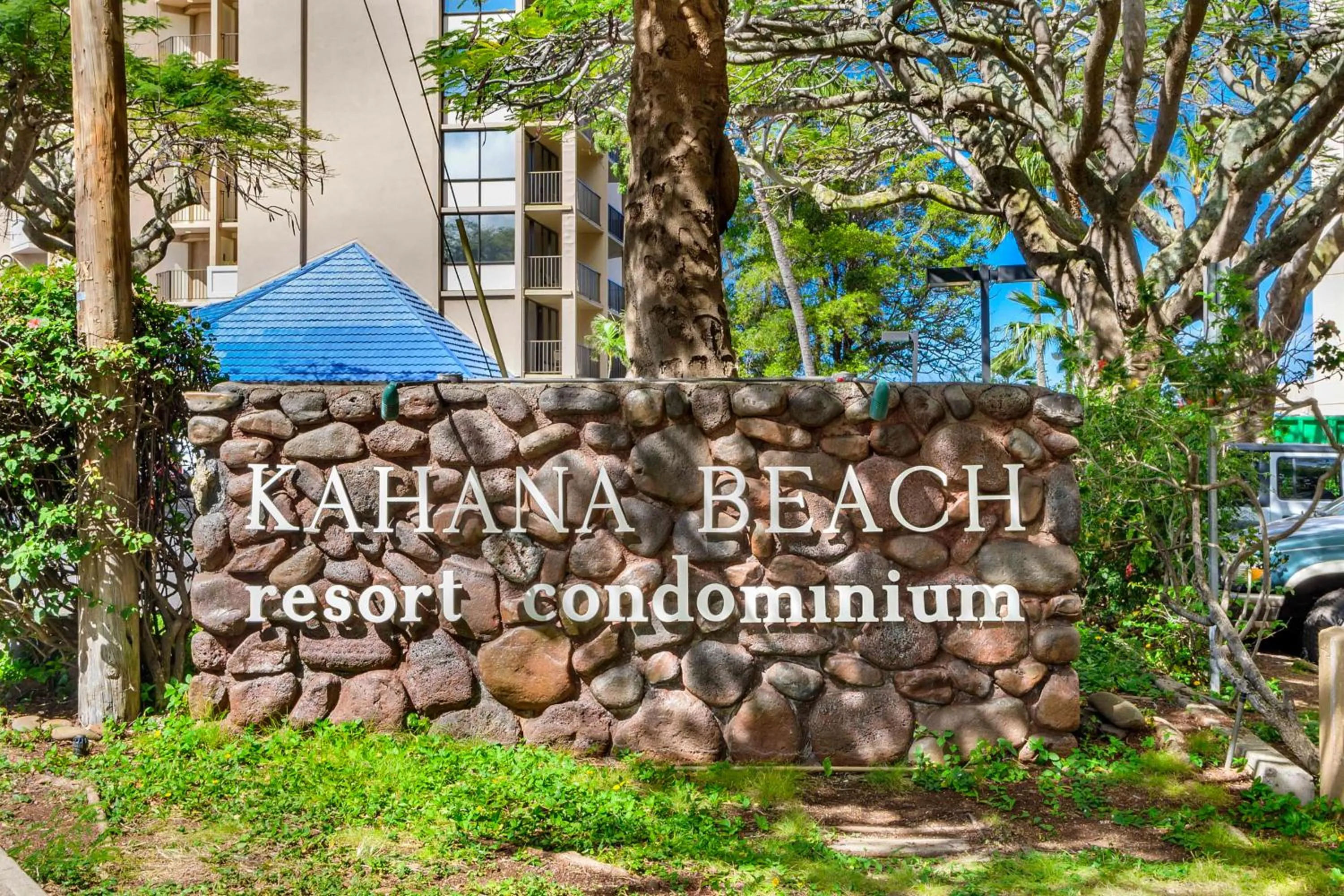 Property logo or sign in Kahana Beach Vacation Club