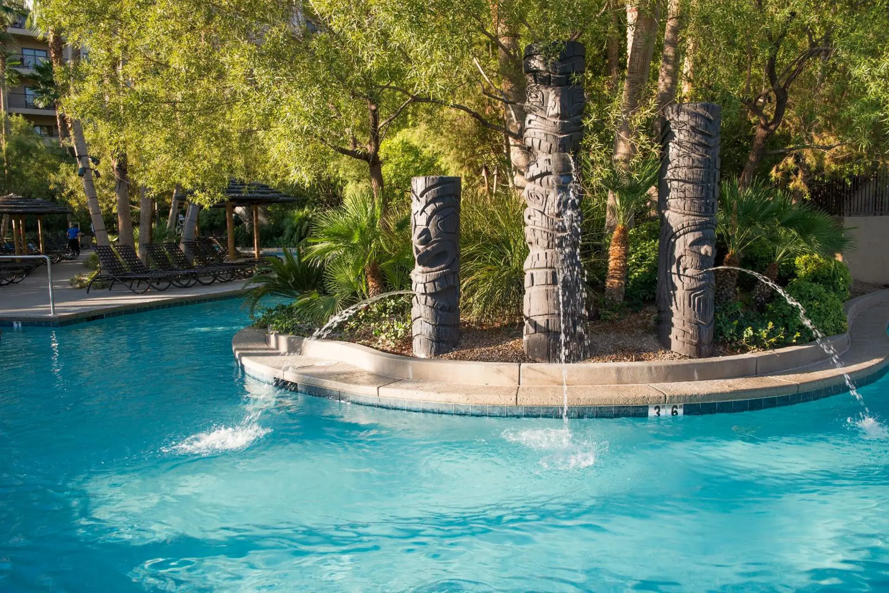 Swimming pool in Tahiti Village Resort & Spa Swimming pool in Tahiti Village Resort & Spa