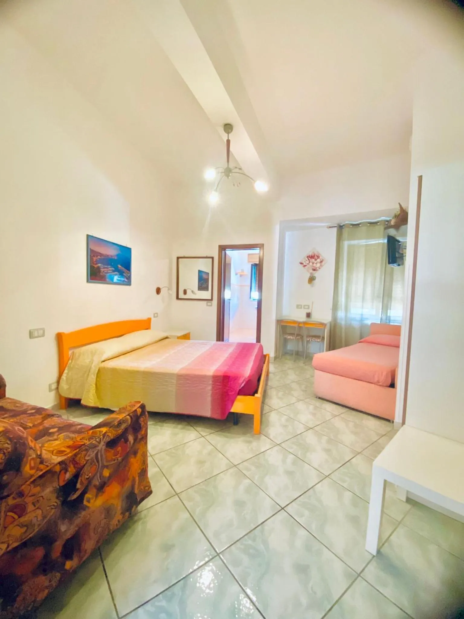 Bed in La Cascina Camere