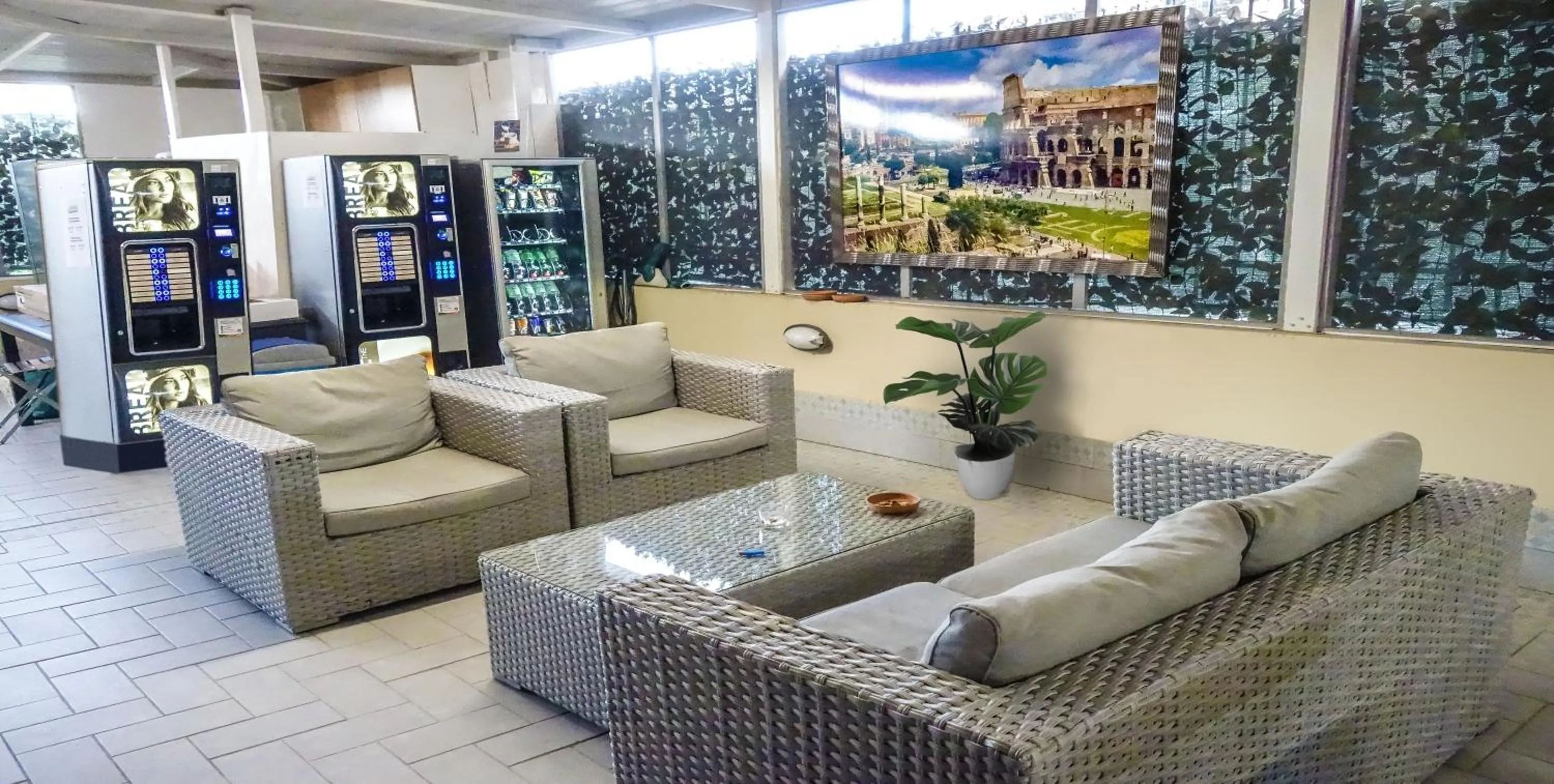 Seating area in La Fiera GuestHouse