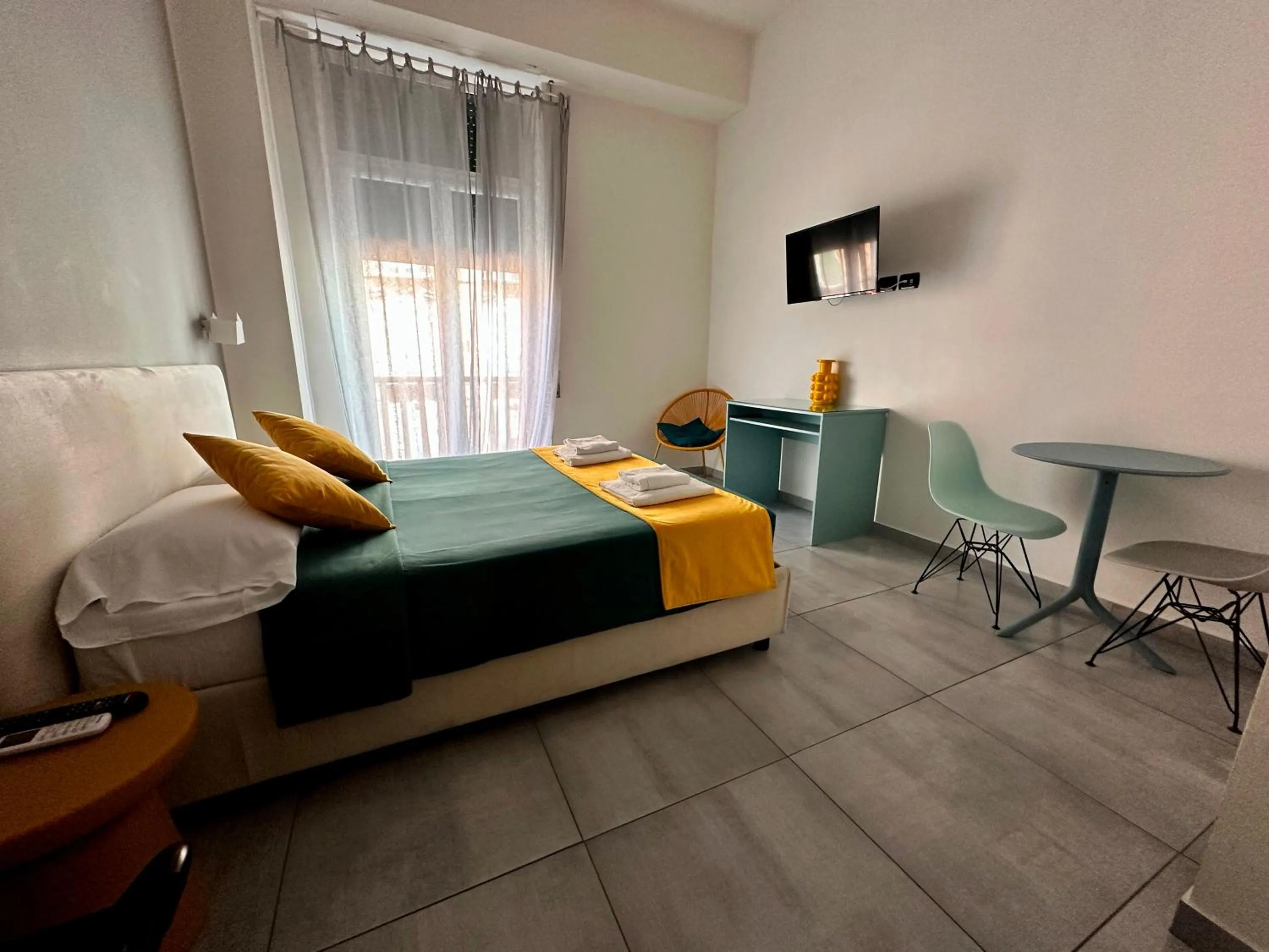 Bedroom, Bed in Hi Relais Rooms