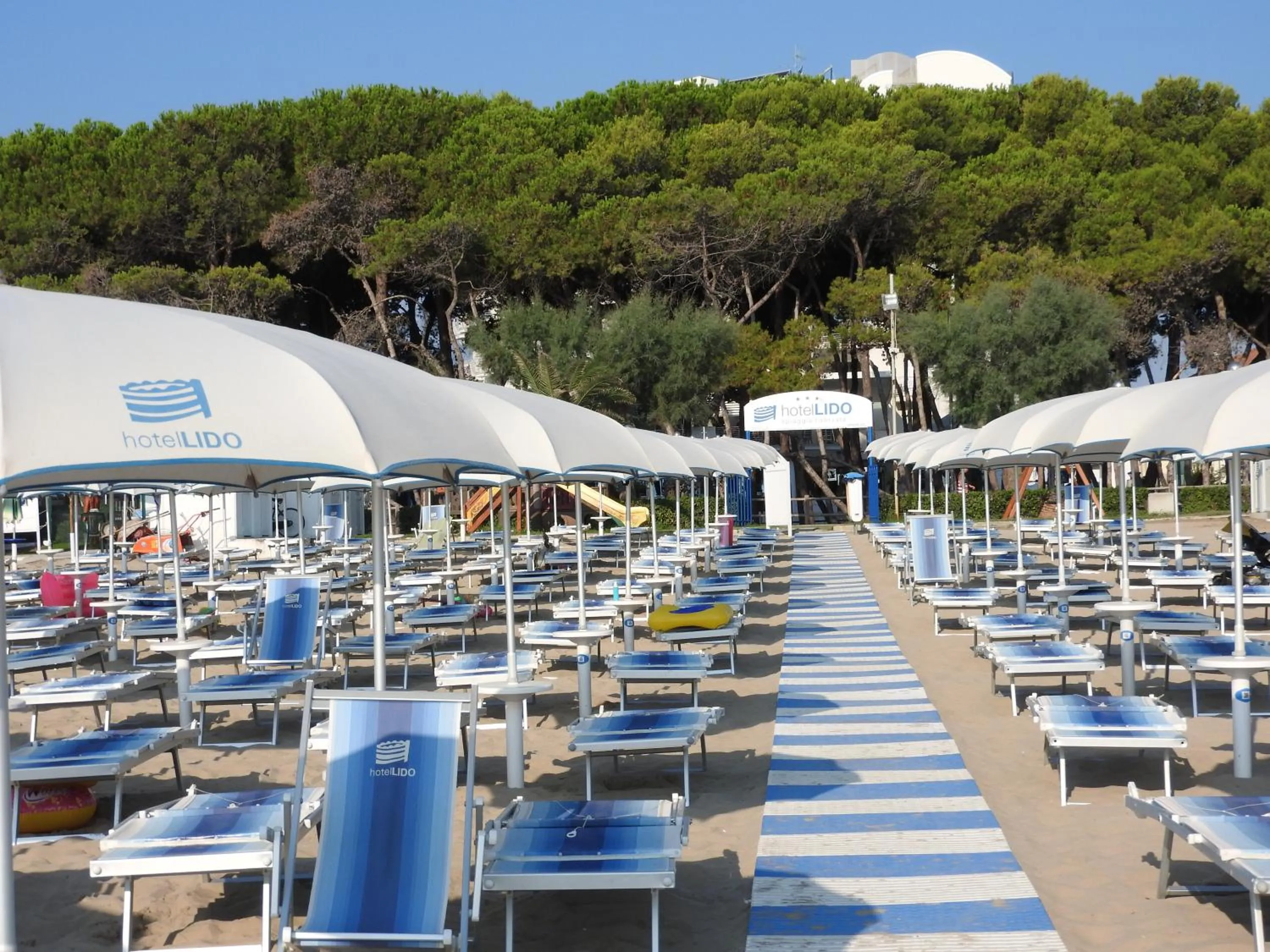 Beach in Hotel Lido