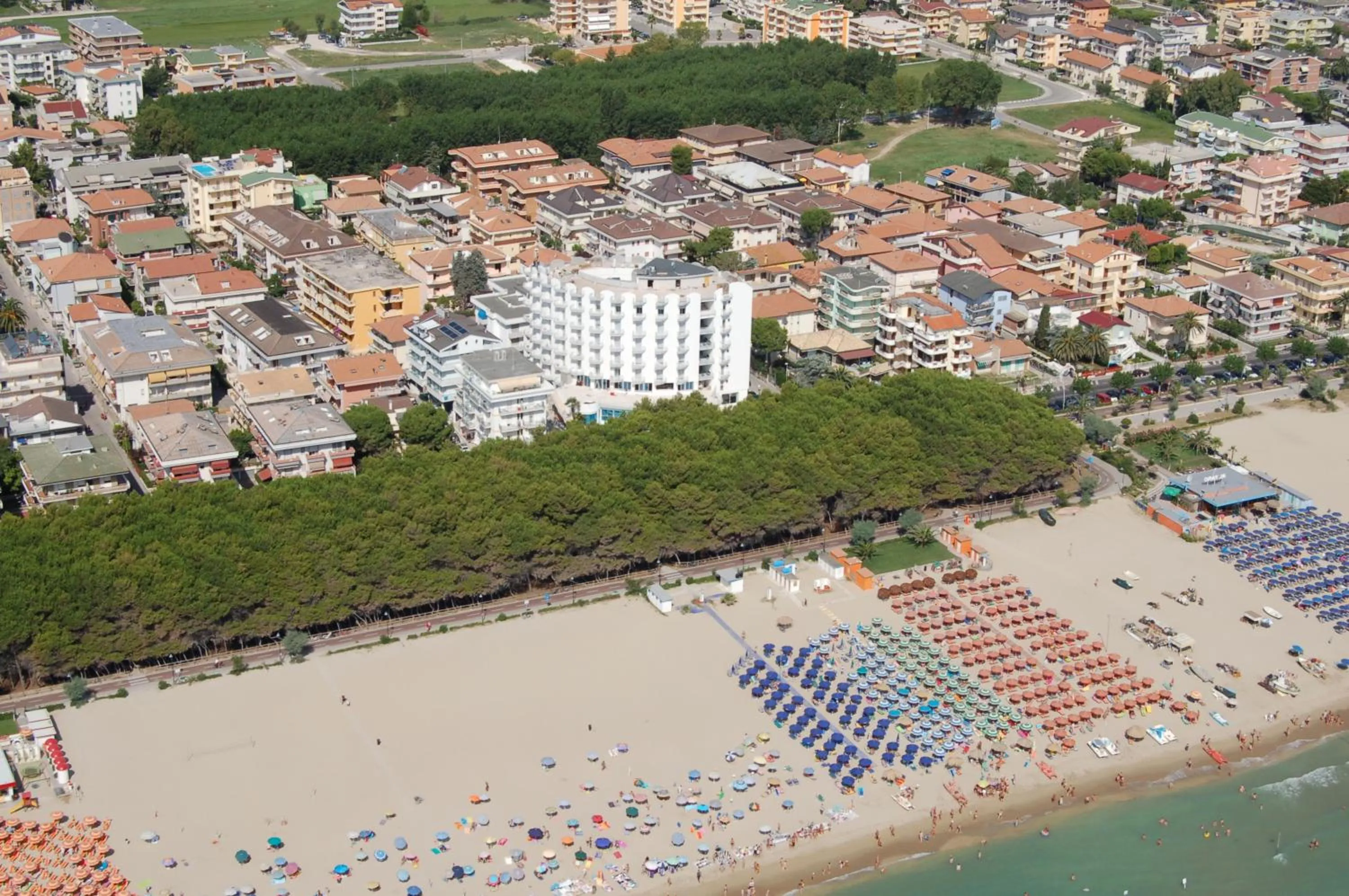 Bird's eye view in Hotel Lido