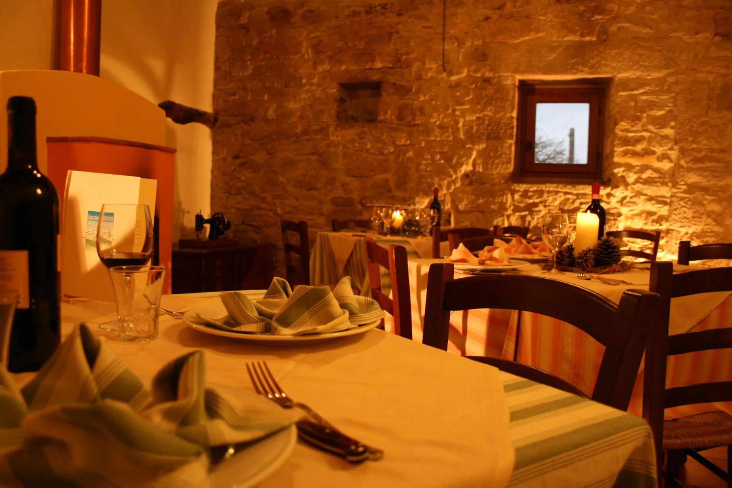 Restaurant/places to eat in Locanda Del Viandante B&B