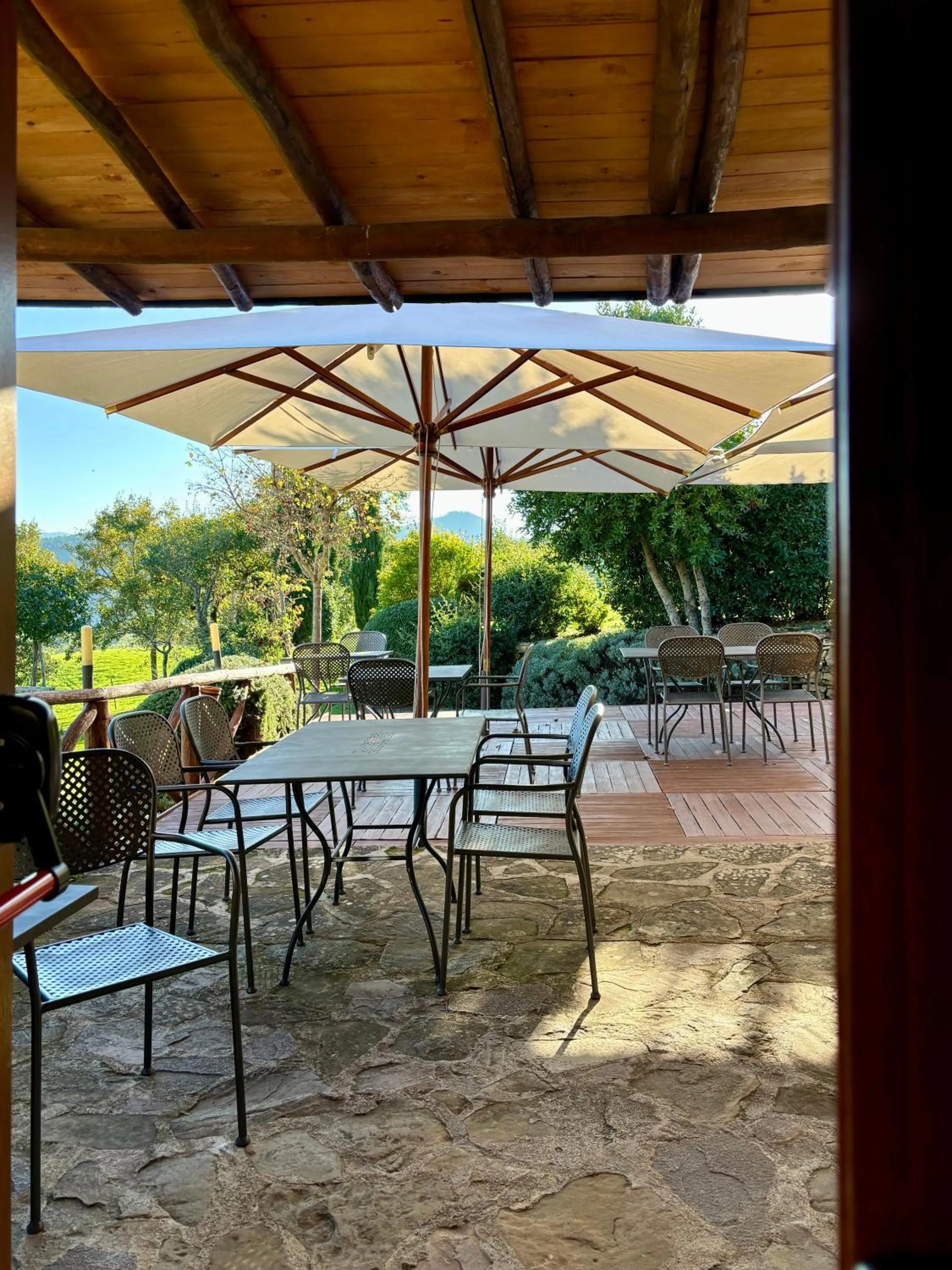 Patio in Locanda Del Viandante B&B