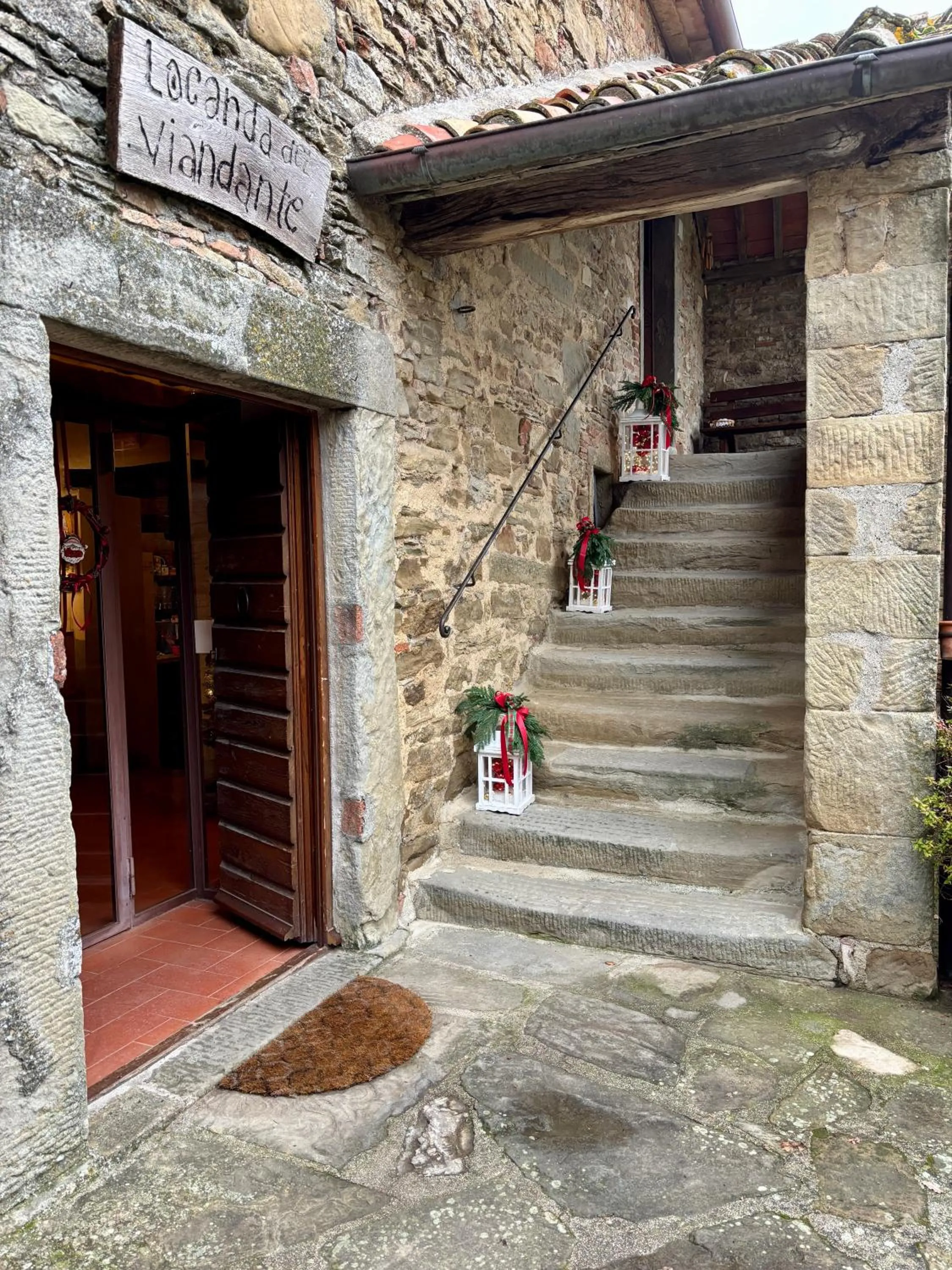 Facade/entrance in Locanda Del Viandante B&B
