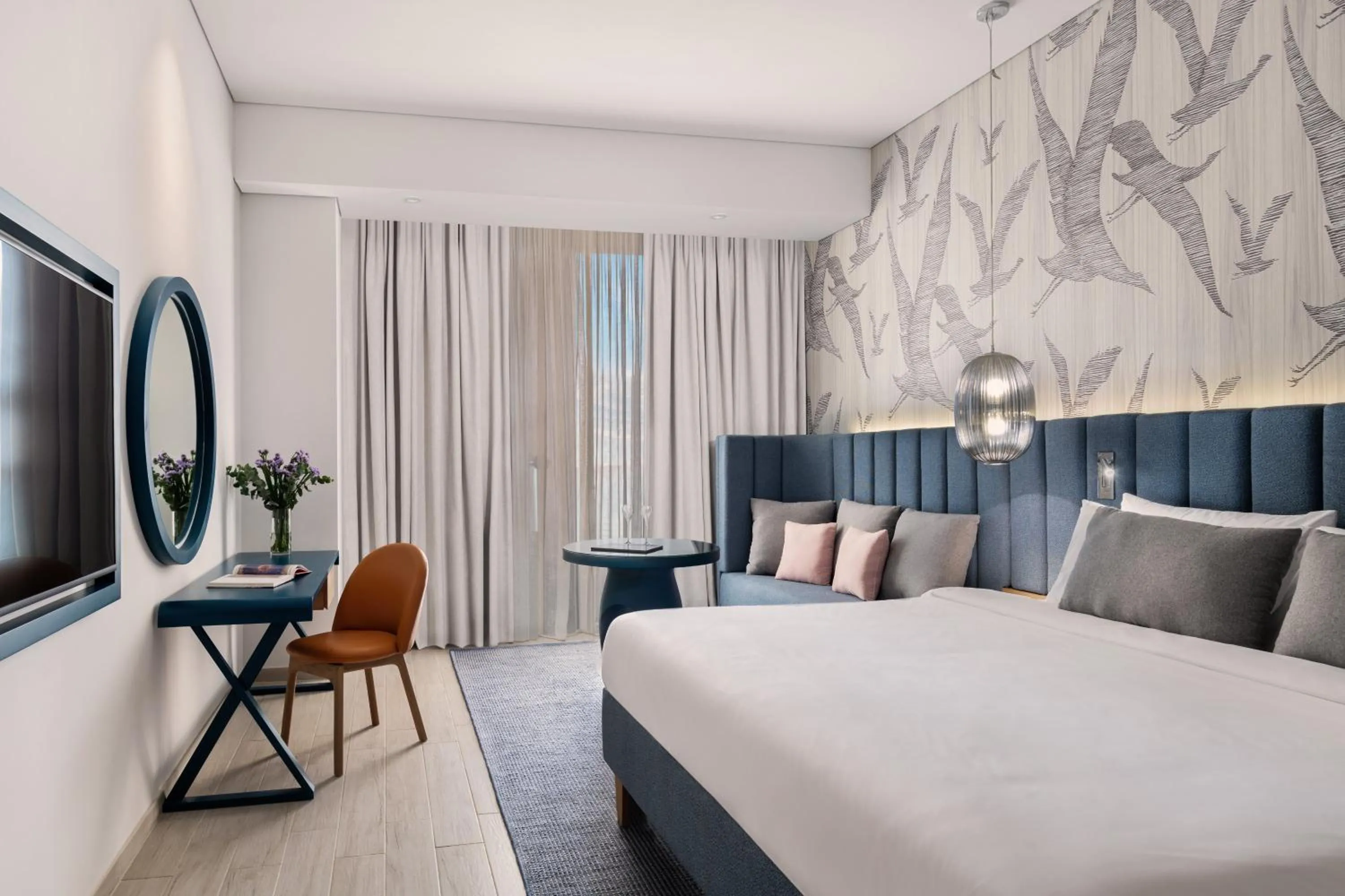 Seating area, Bed in C Central Hotel and Resort The Palm