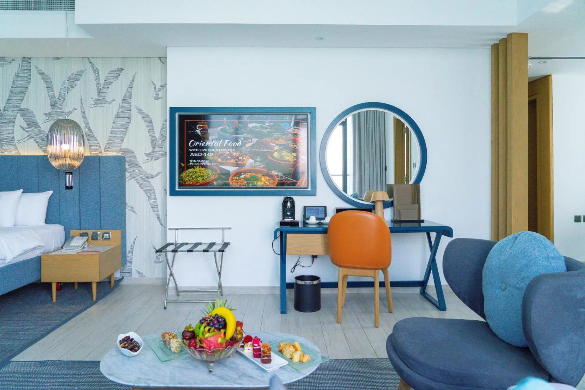 Living room, Bed in C Central Hotel and Resort The Palm