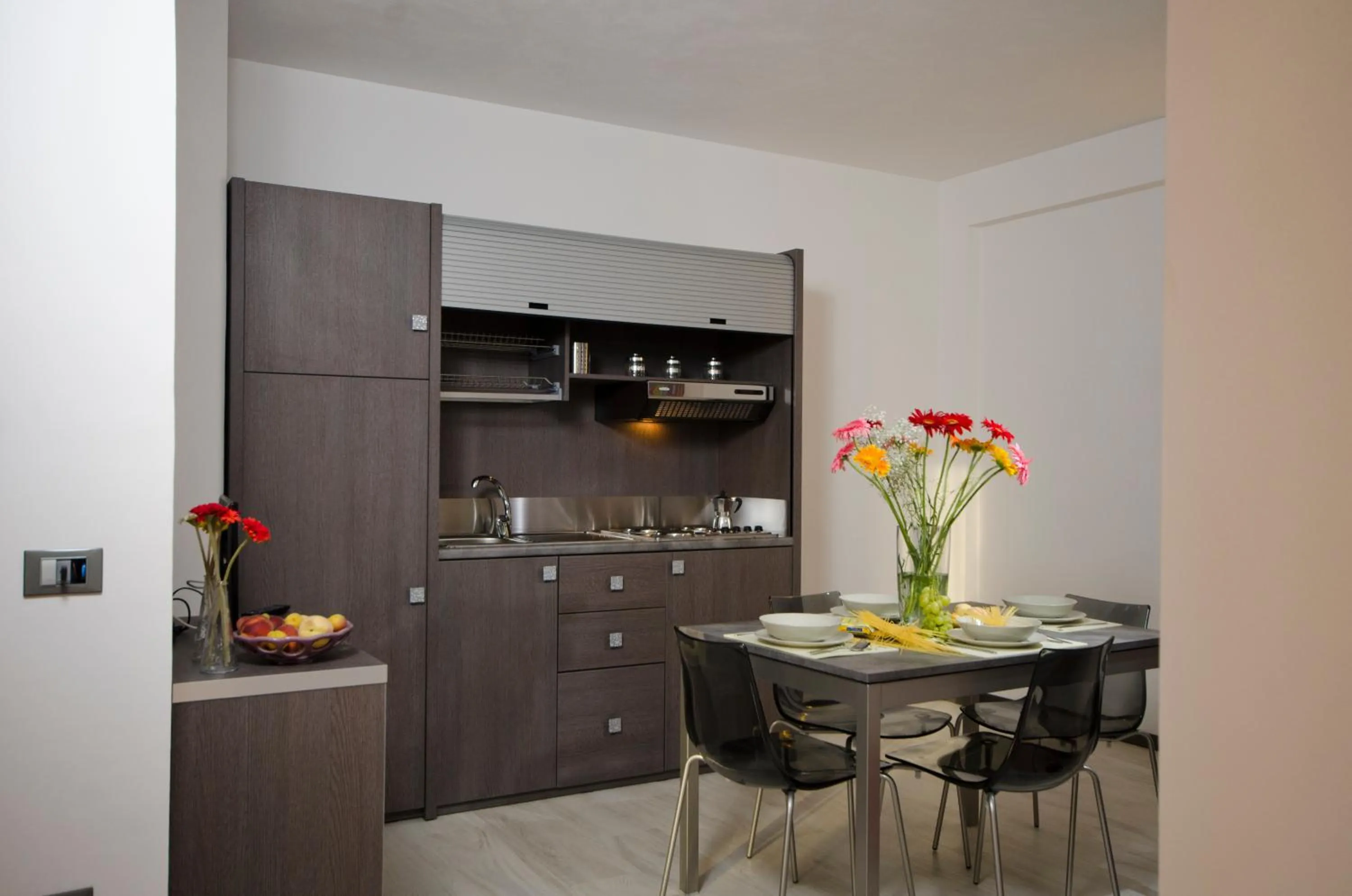 Kitchen or kitchenette in Hotel Rainbow Resort