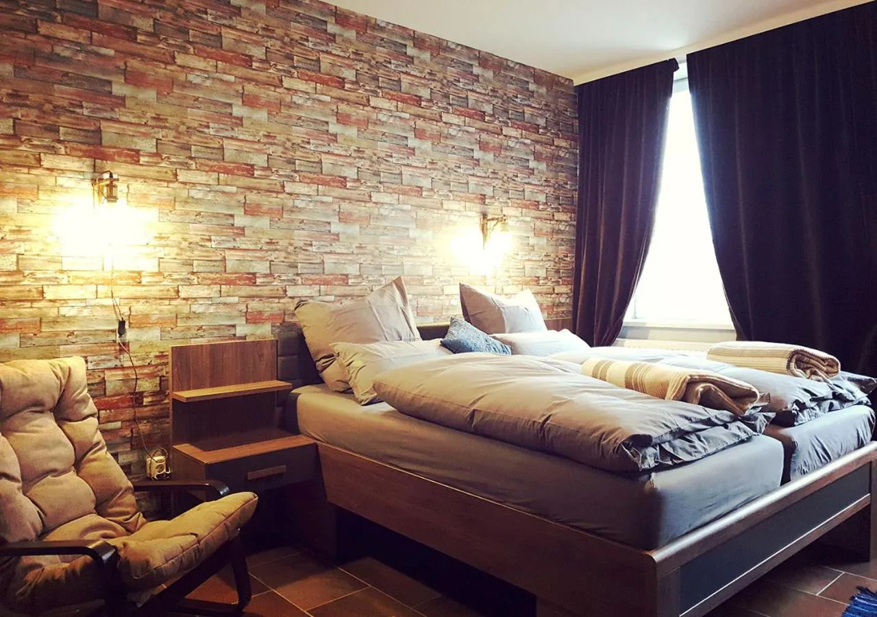 Photo of the whole room, Bed in Hotel Geismarburg