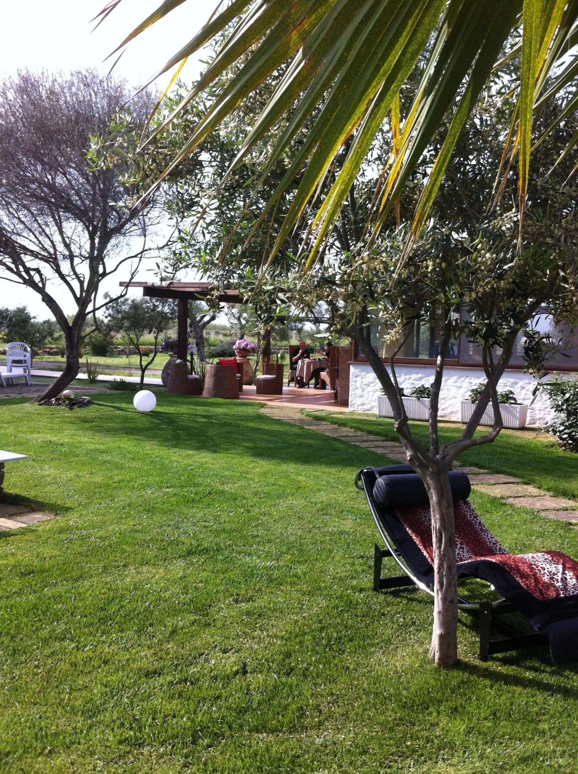 Garden view in Residence Sa Pintadera